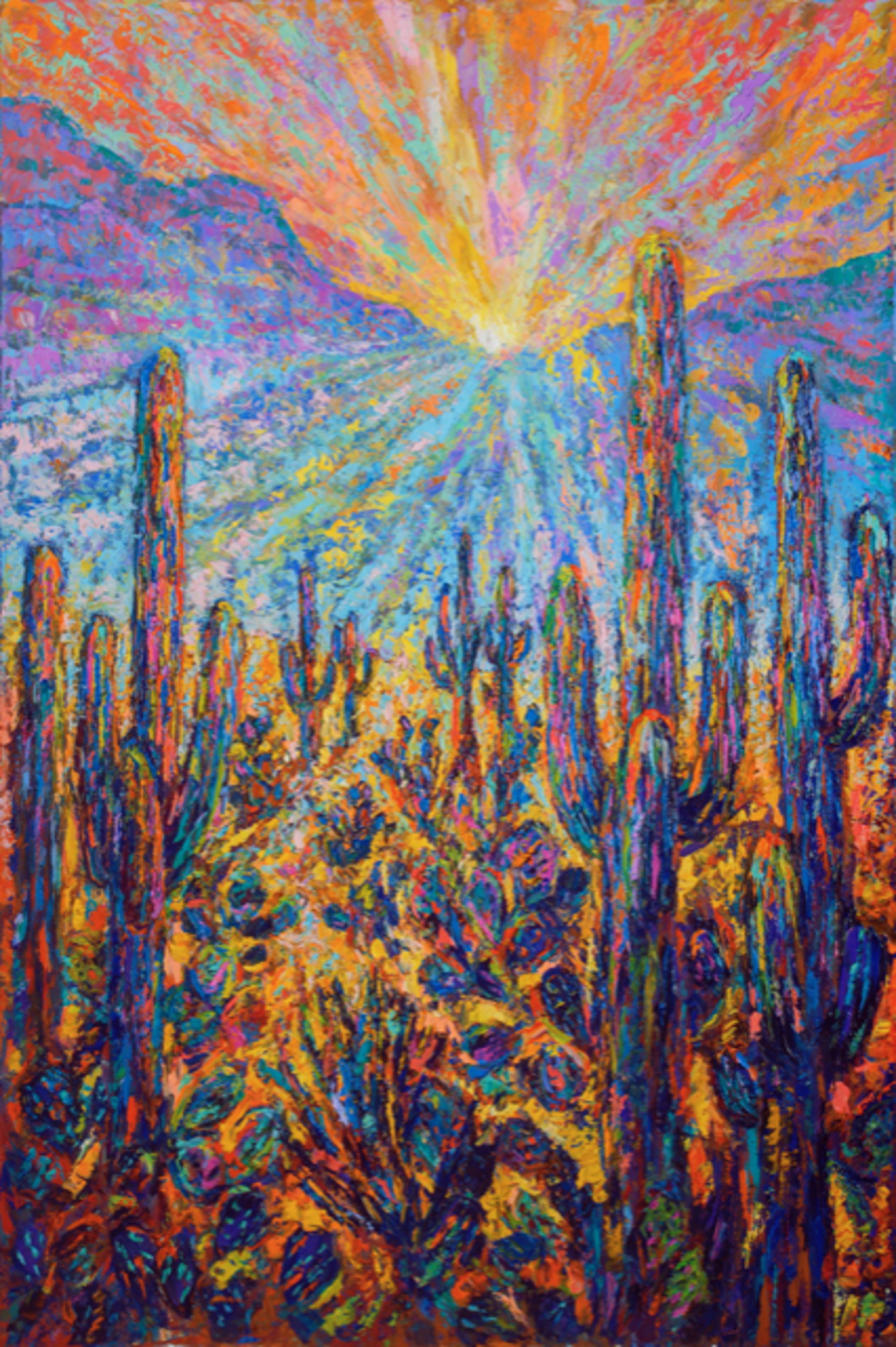Desert Sunrise by Barbara Meikle