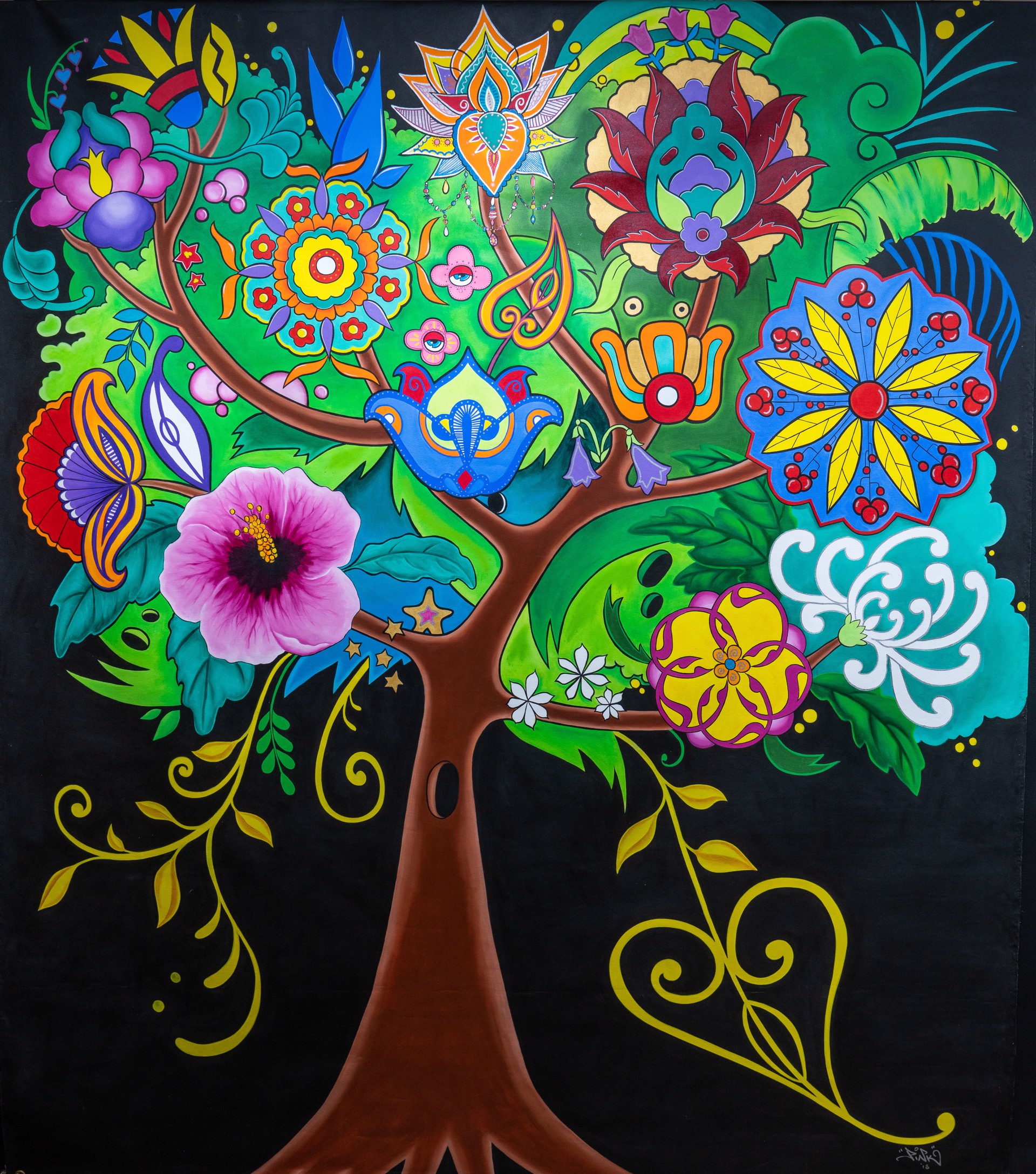 Unity Tree by Lady Pink