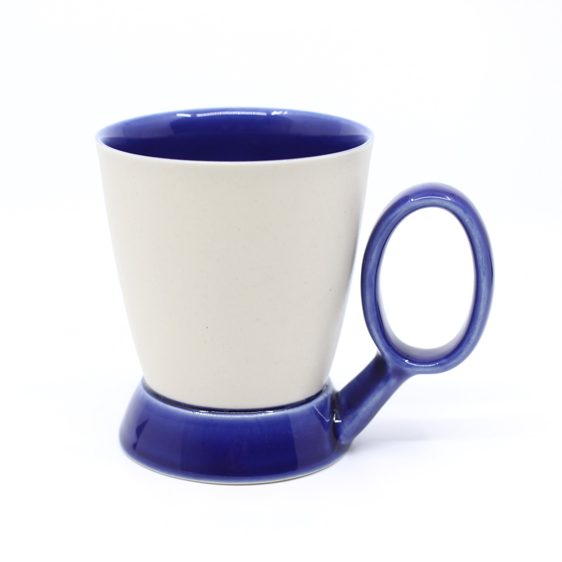White & Blue Mug by Chris Casey