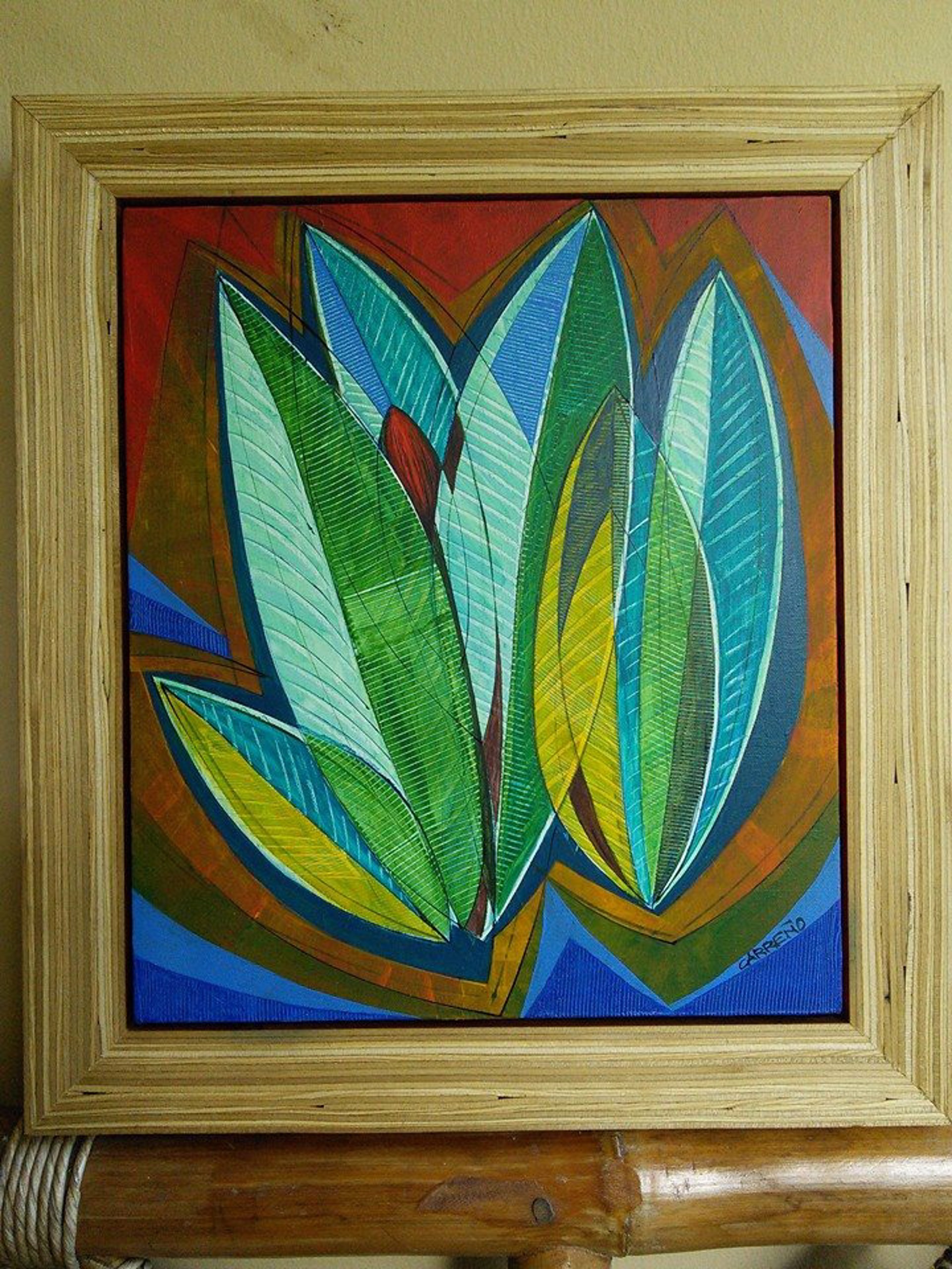 Green Leaves by Alejandro Carreno