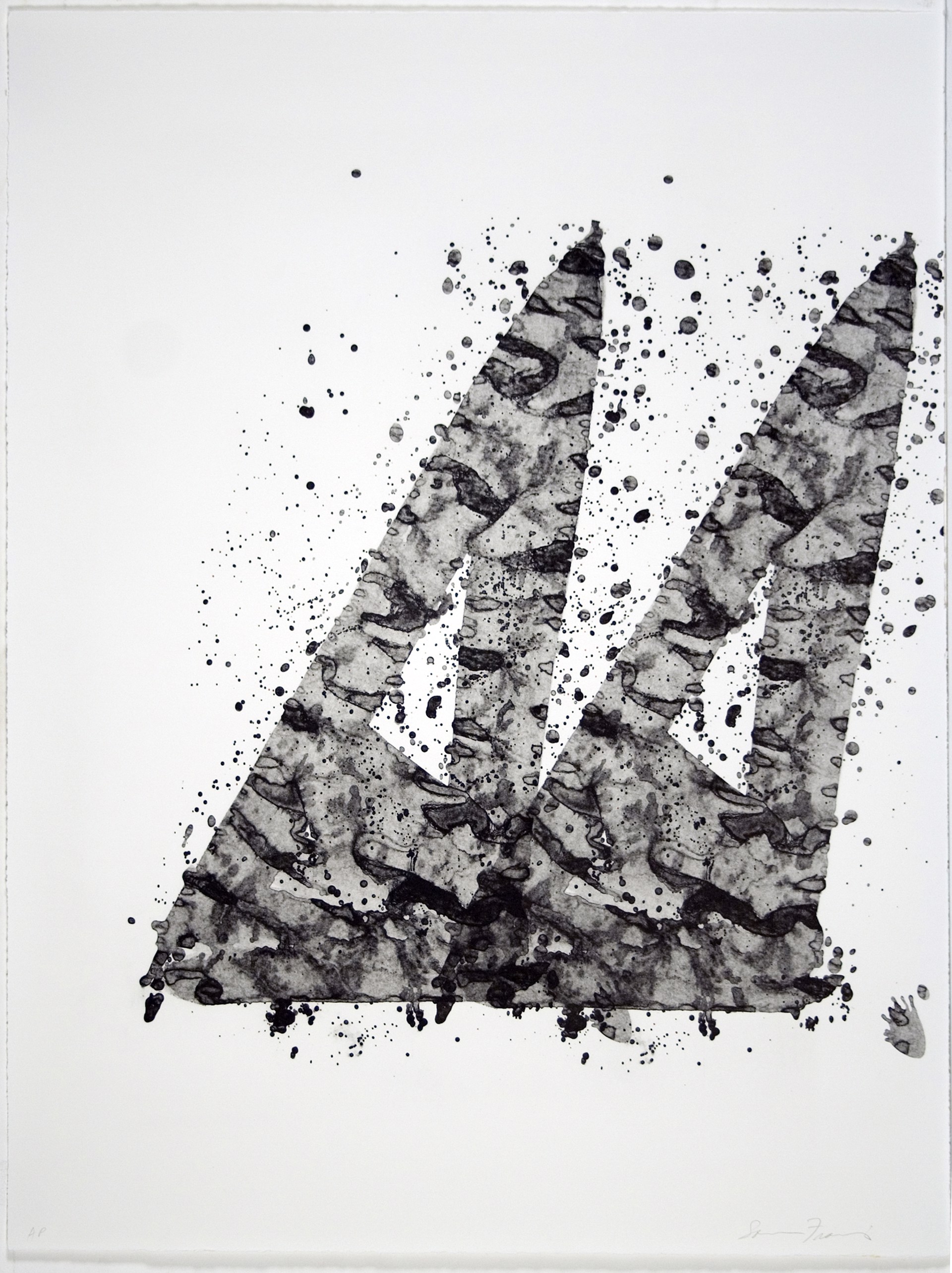 Untitled by Sam Francis