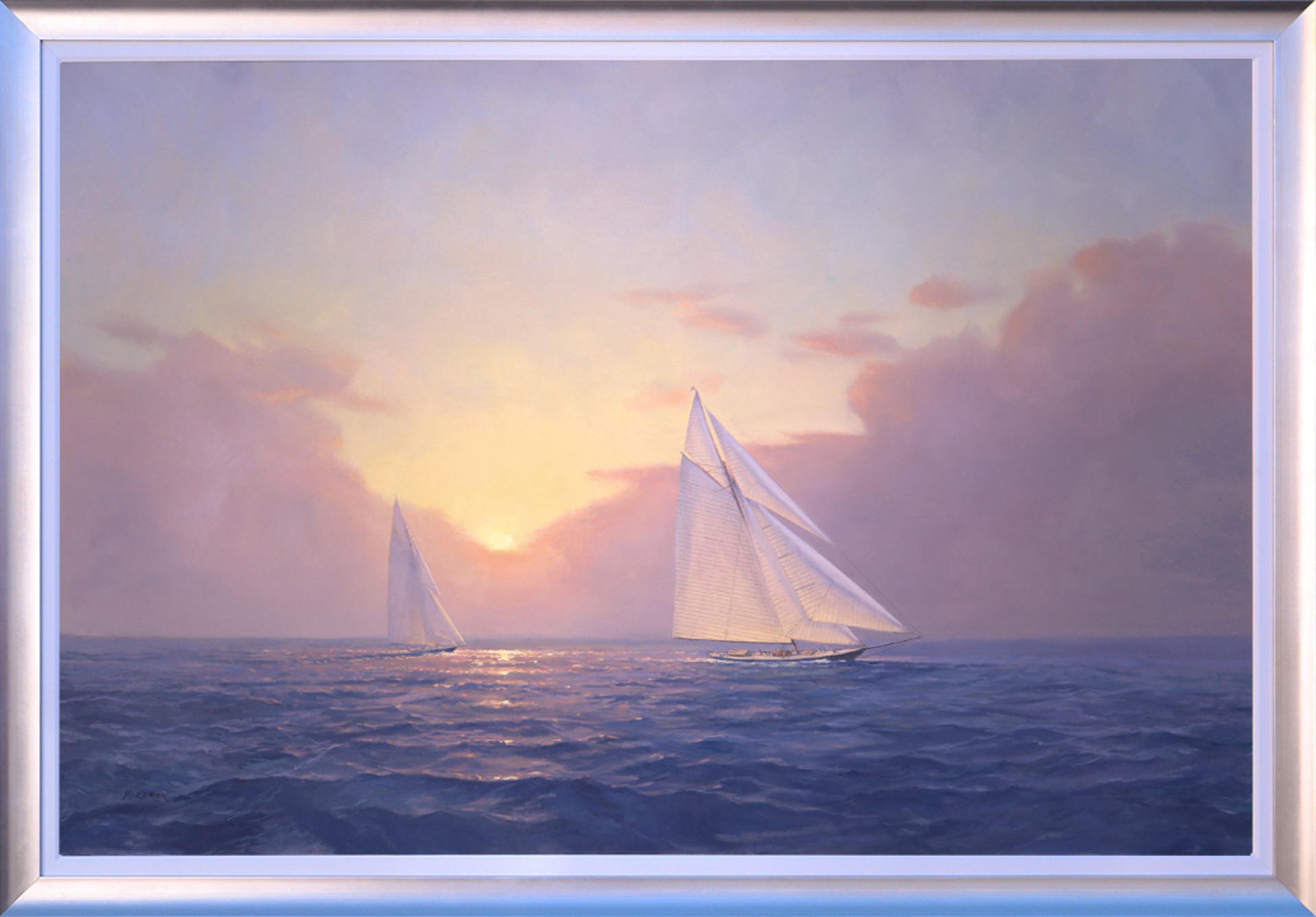 "Serenity at Sea" by Leonard Mizerek
