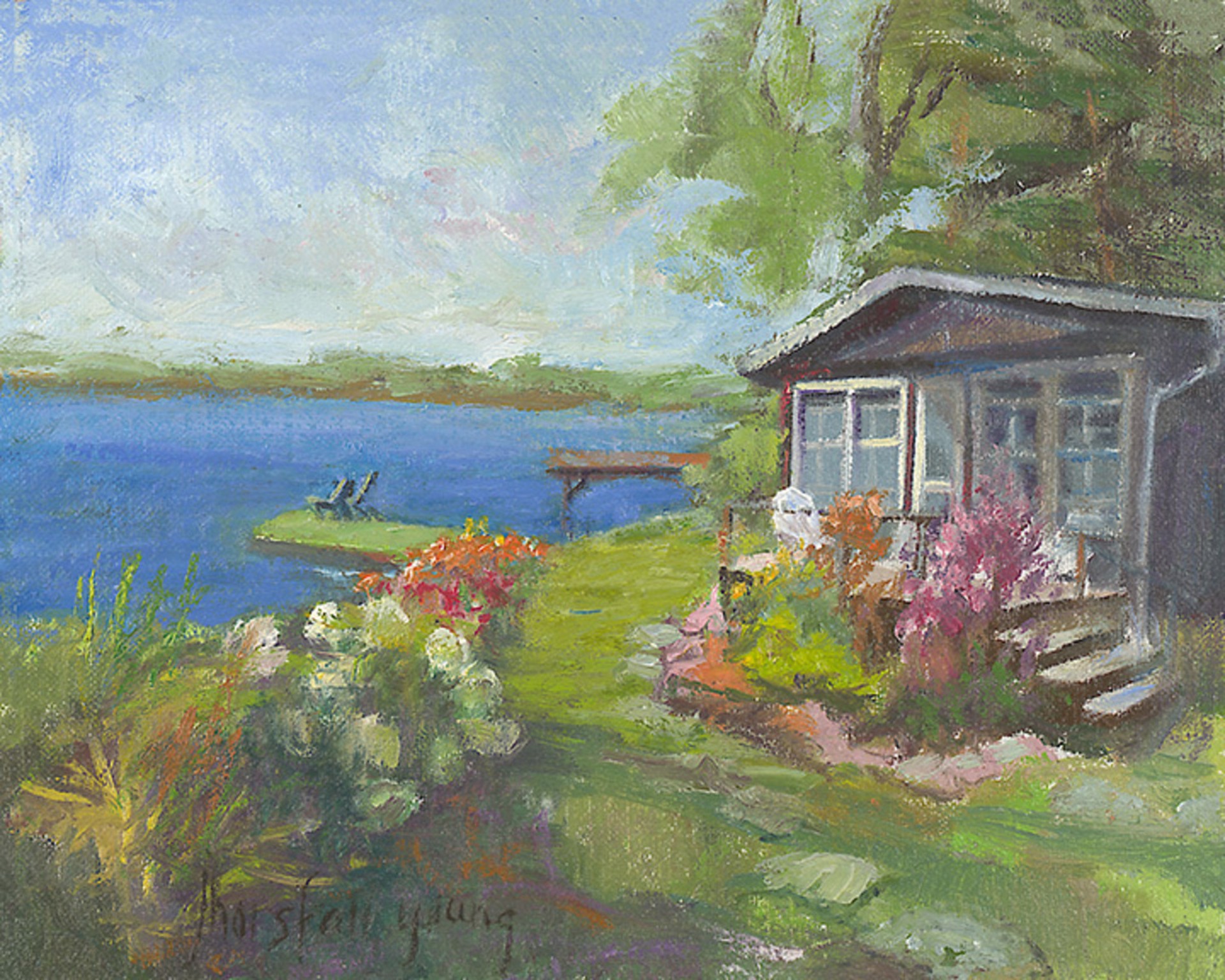 Cottage 24 (P83) by Joan Horsfall Young