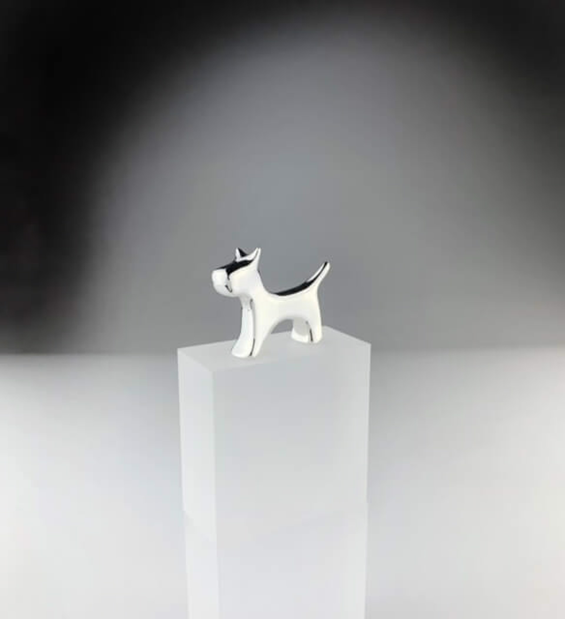 Silver Dog by Yenny Cocq