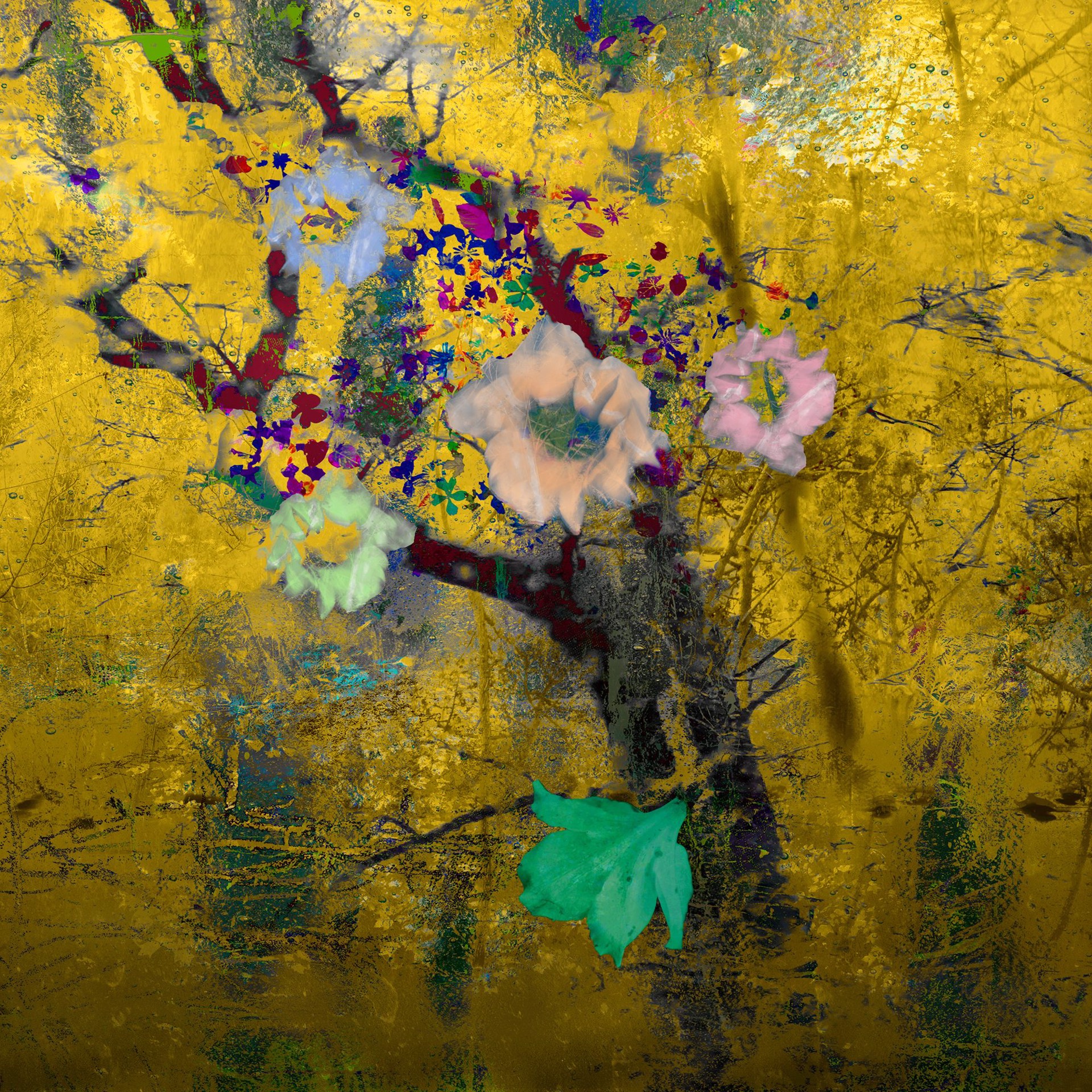 FLOWERS SERIES I NO. 9 by CAROL EISENBERG