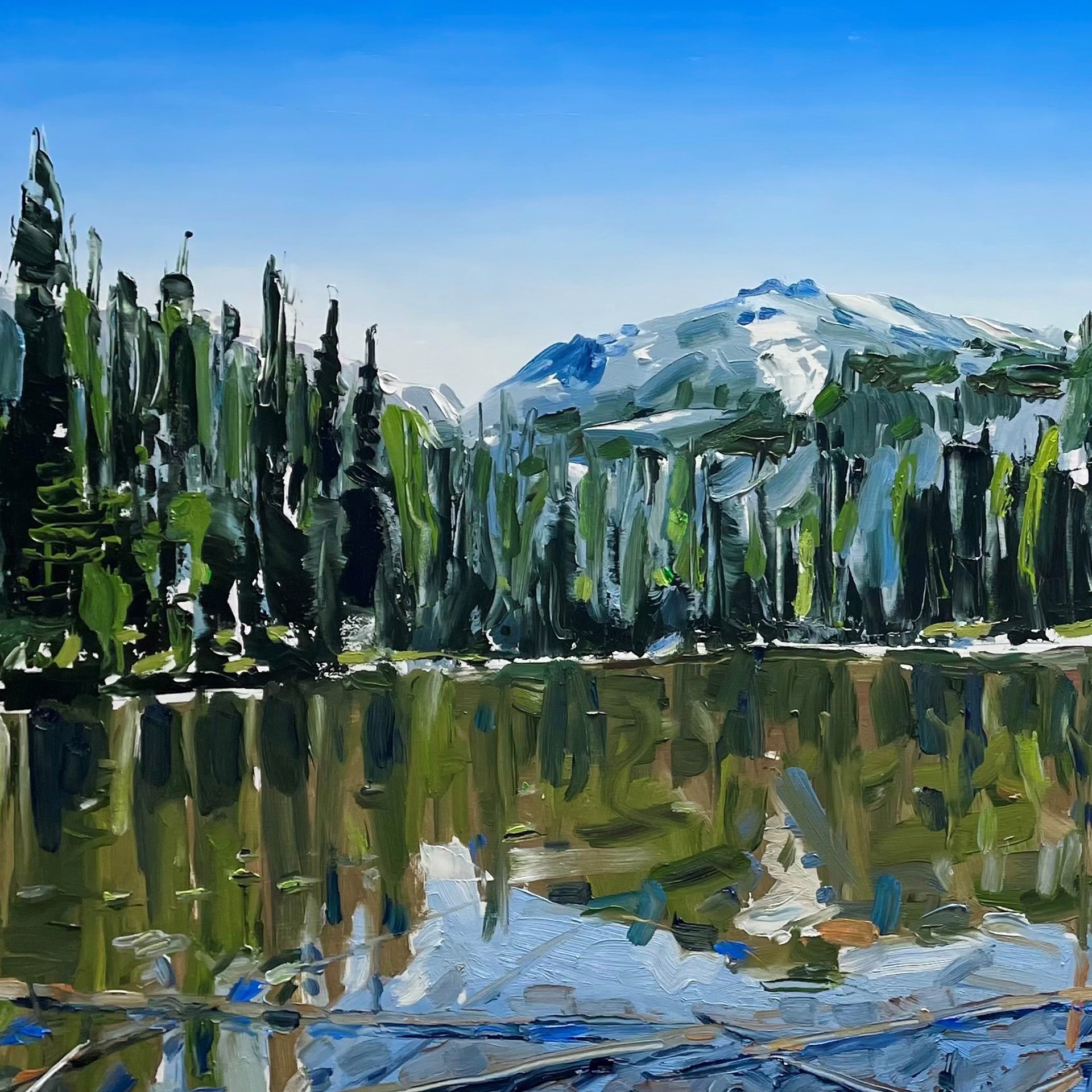 Nymph Lake, Rocky Mountain Park, CO by David Shingler