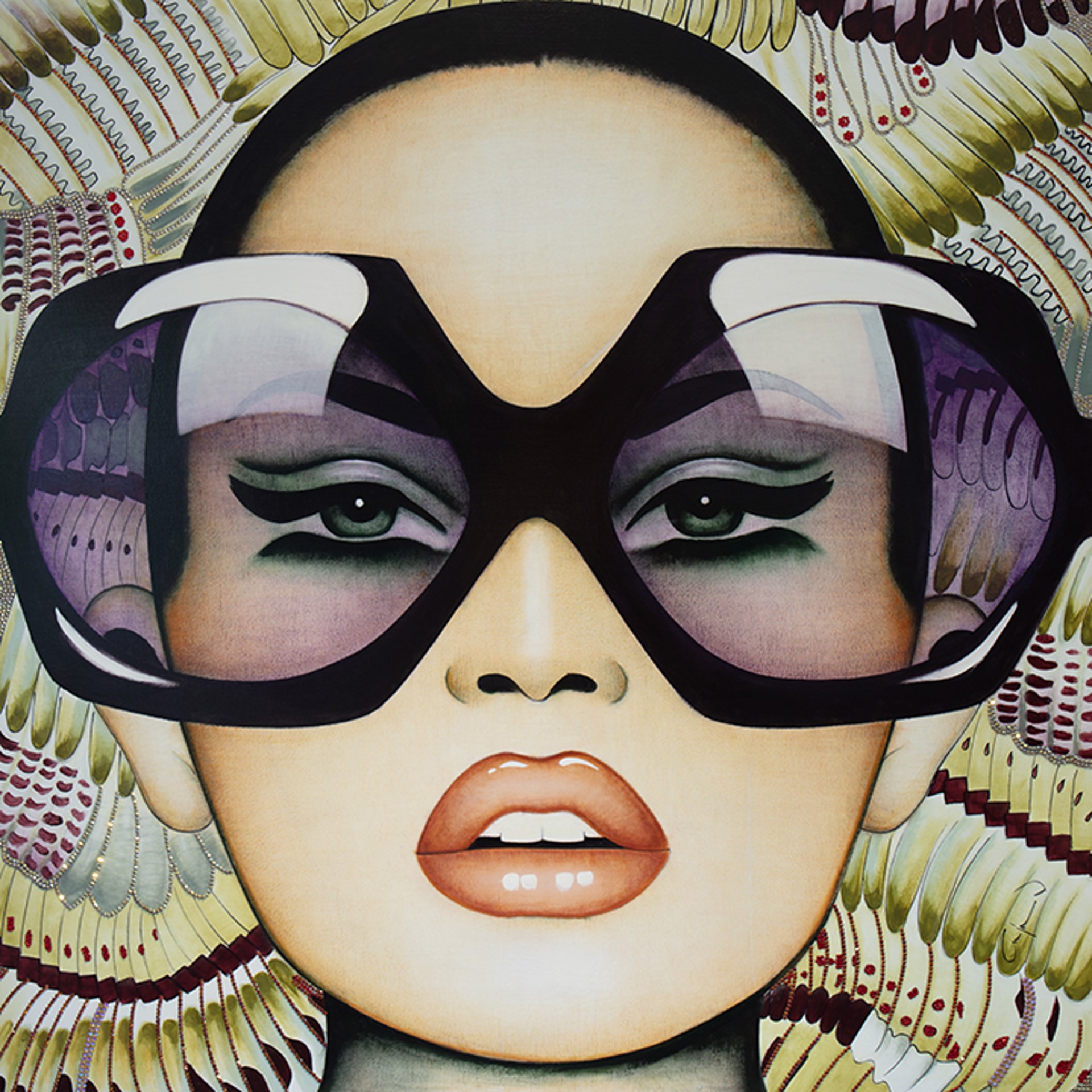 アートポスター/アンヤ・ヴァン・ヘール（Anja Van Herle） Anja Van Herle | Laura Rathe Fine Art
