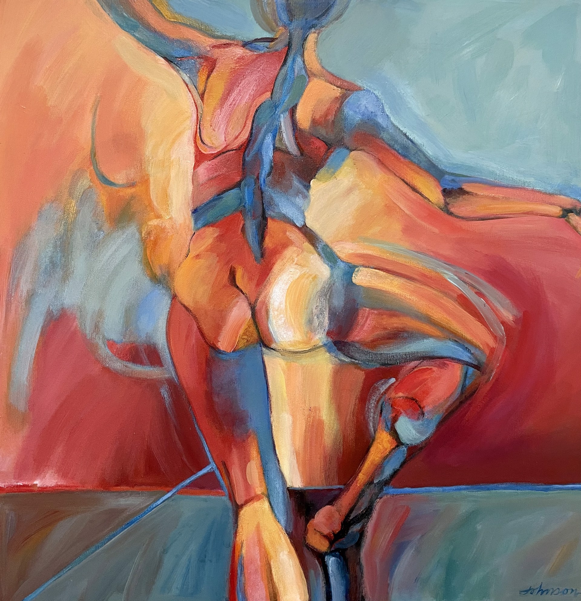 Nude Dance by Nancy Johnson