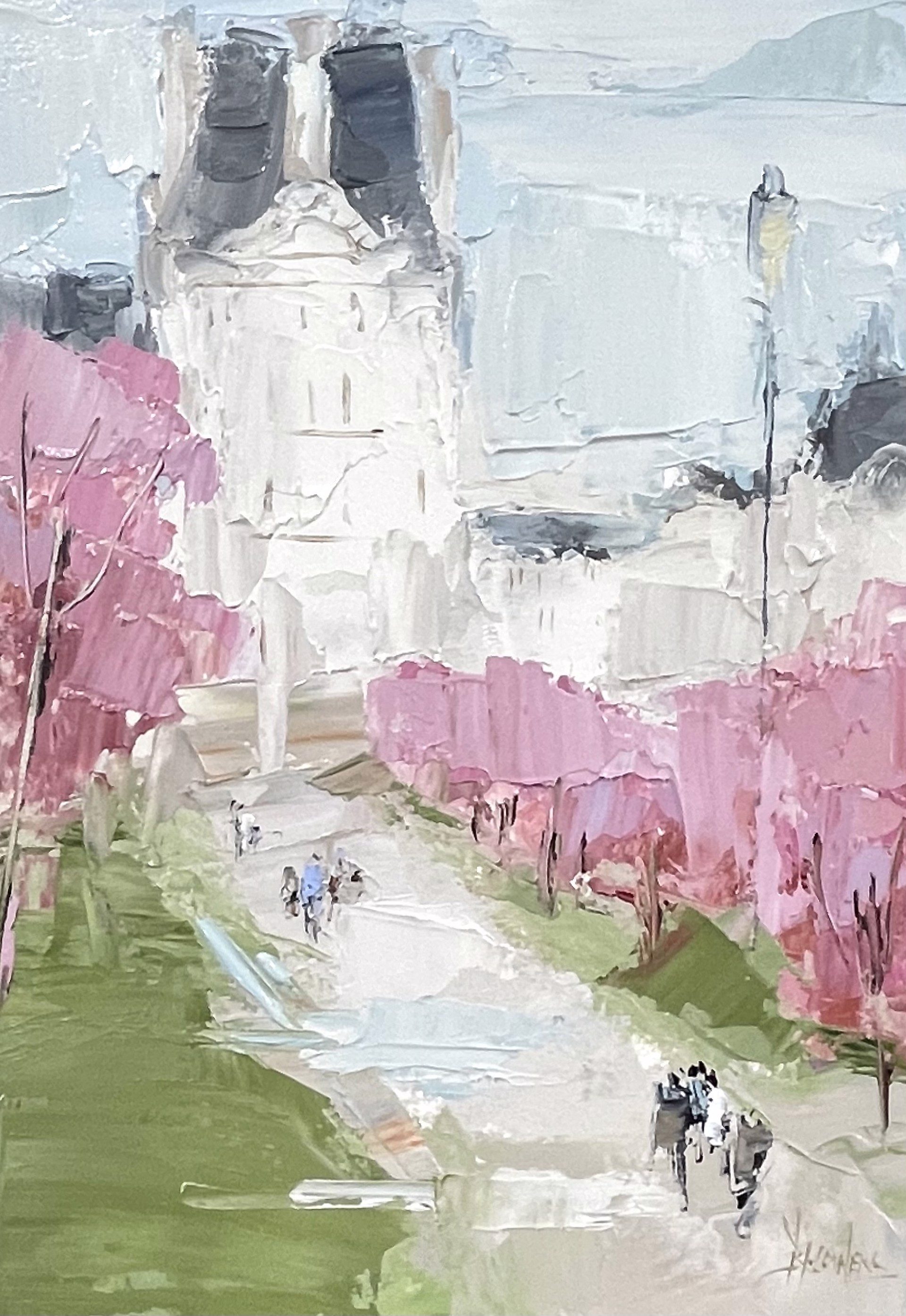 Springtime In Paris, I by Barbara Flowers