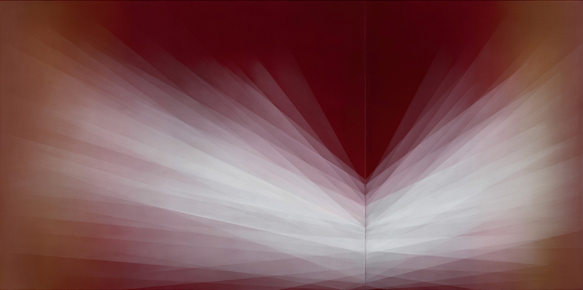 Refraction (Crimson) by Bernadette Jiyong Frank