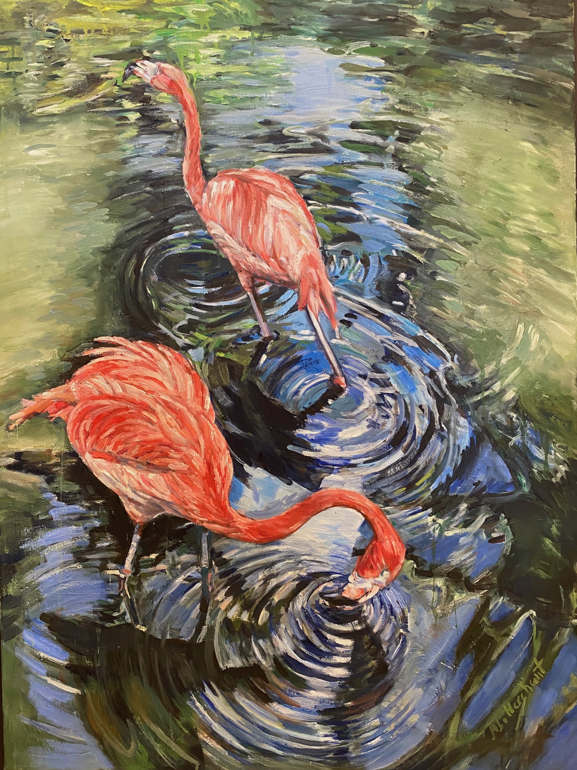 Flamingo Gardens, Davie by Anne-Lise Merchant