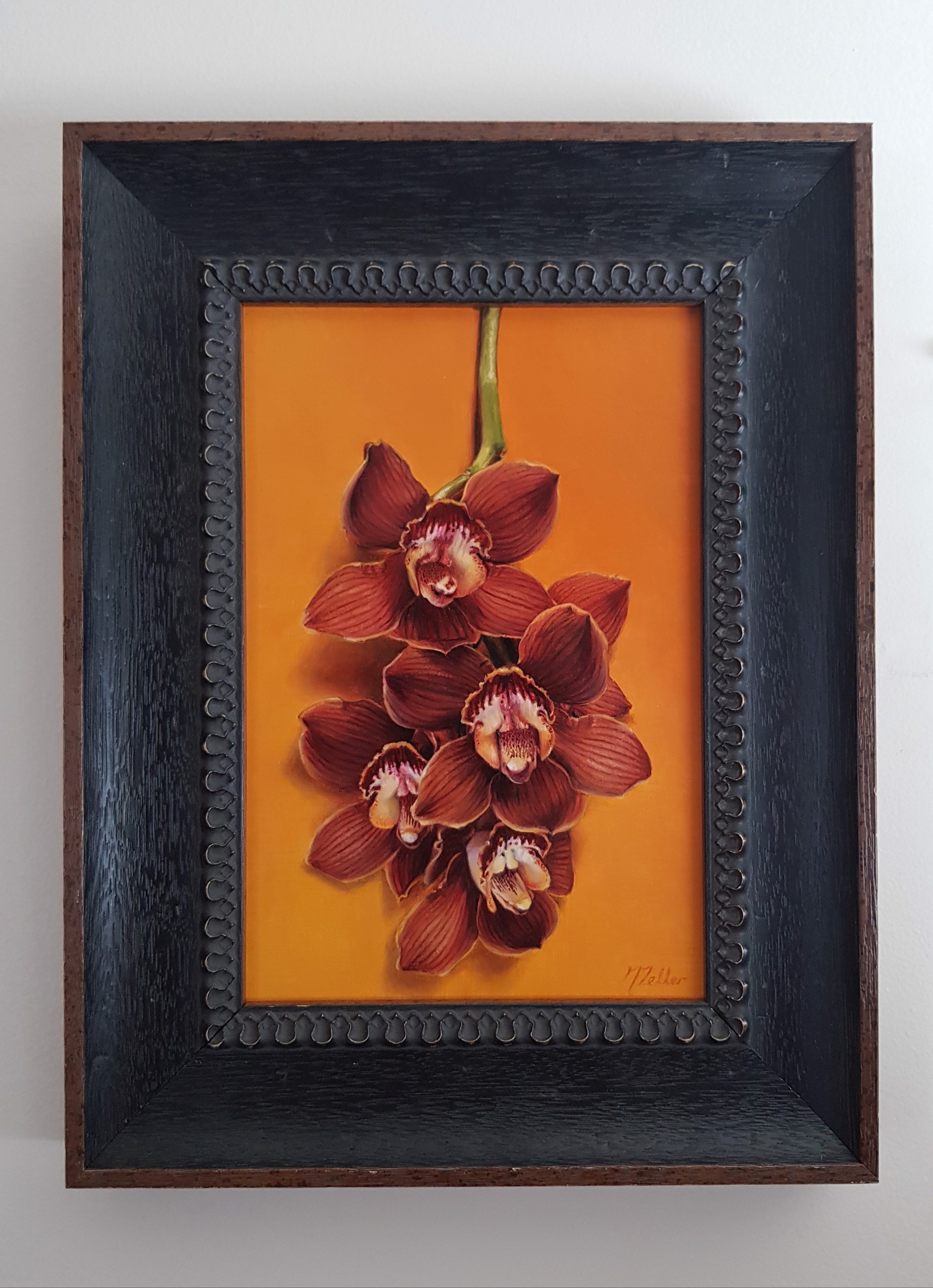 Cymbidium Orchids by Narelle Zeller