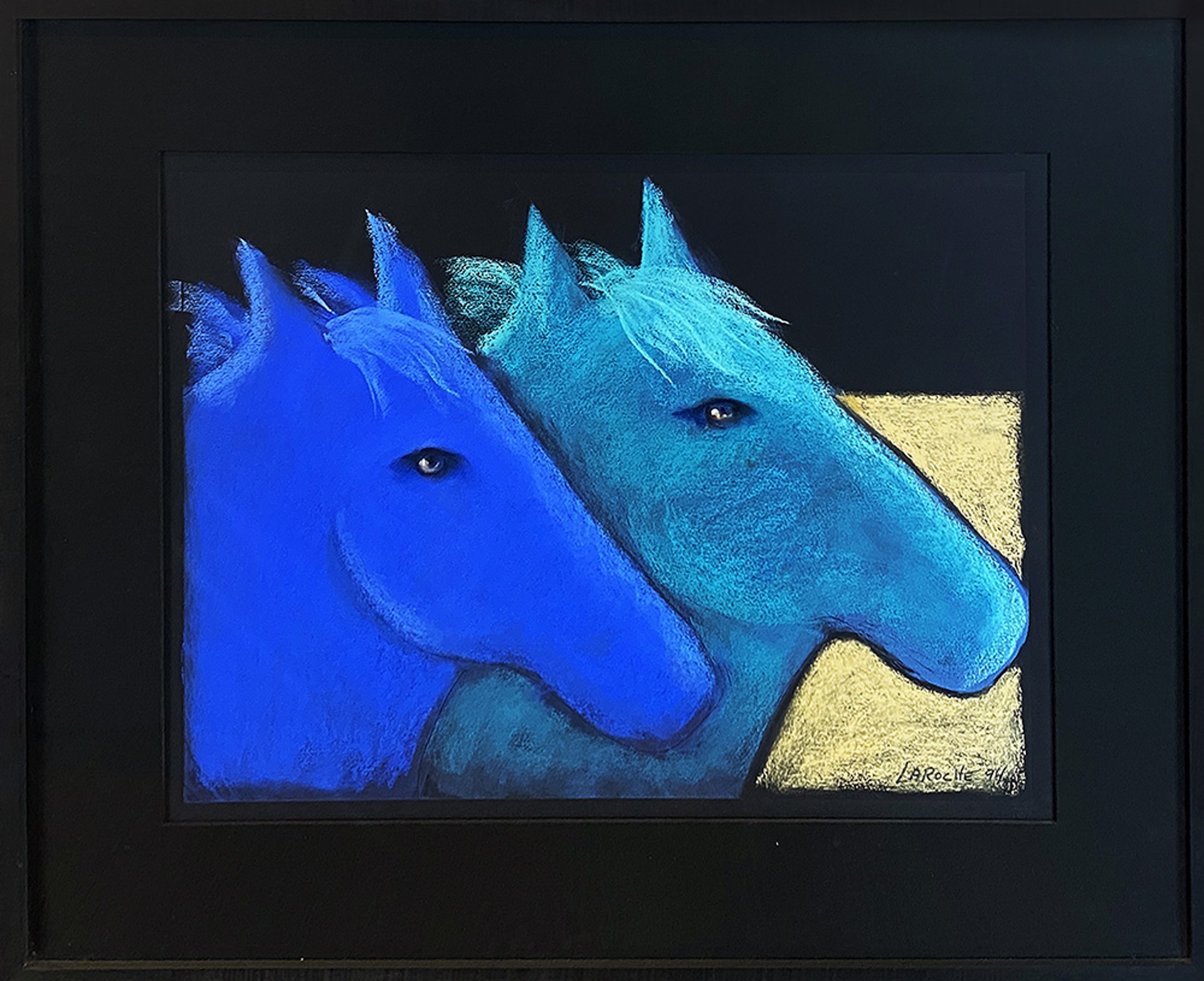 Moonlit Horses by Carole Laroche