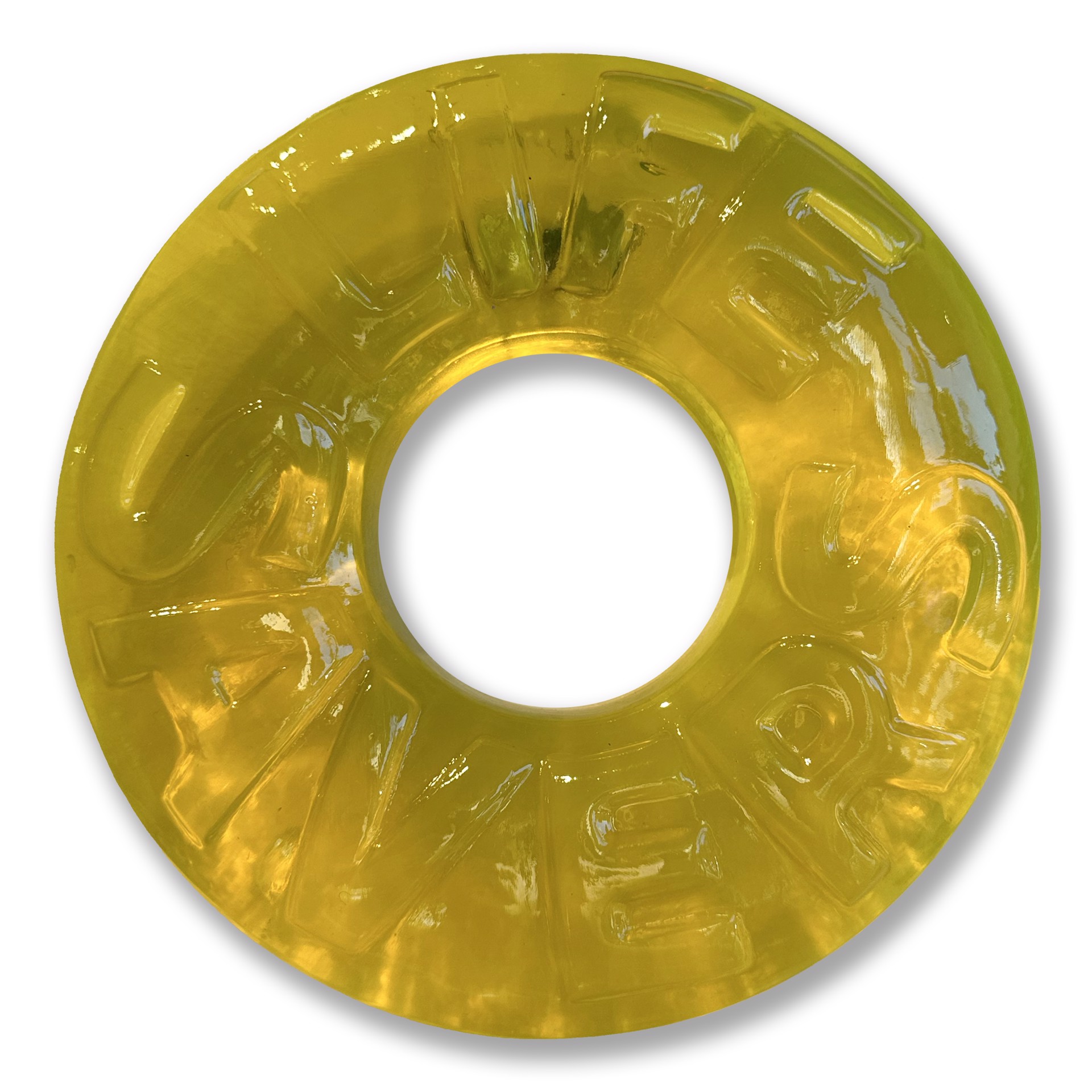 Yellow Wall Lifesaver by Daniel Meyer