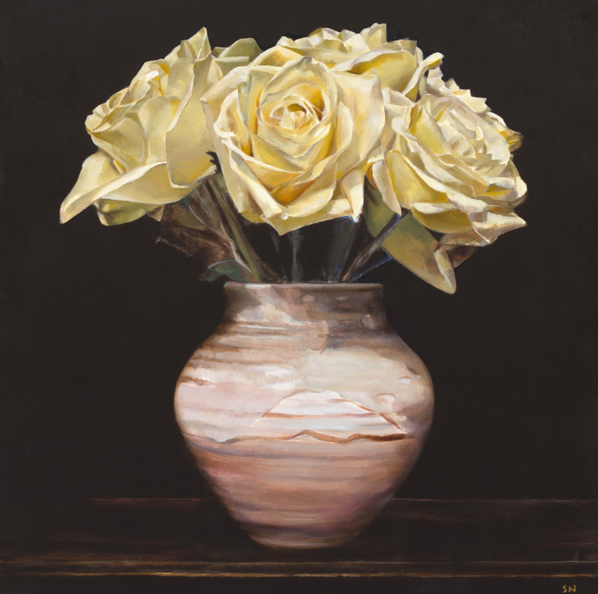 Yellow Roses by Stephanie Neely