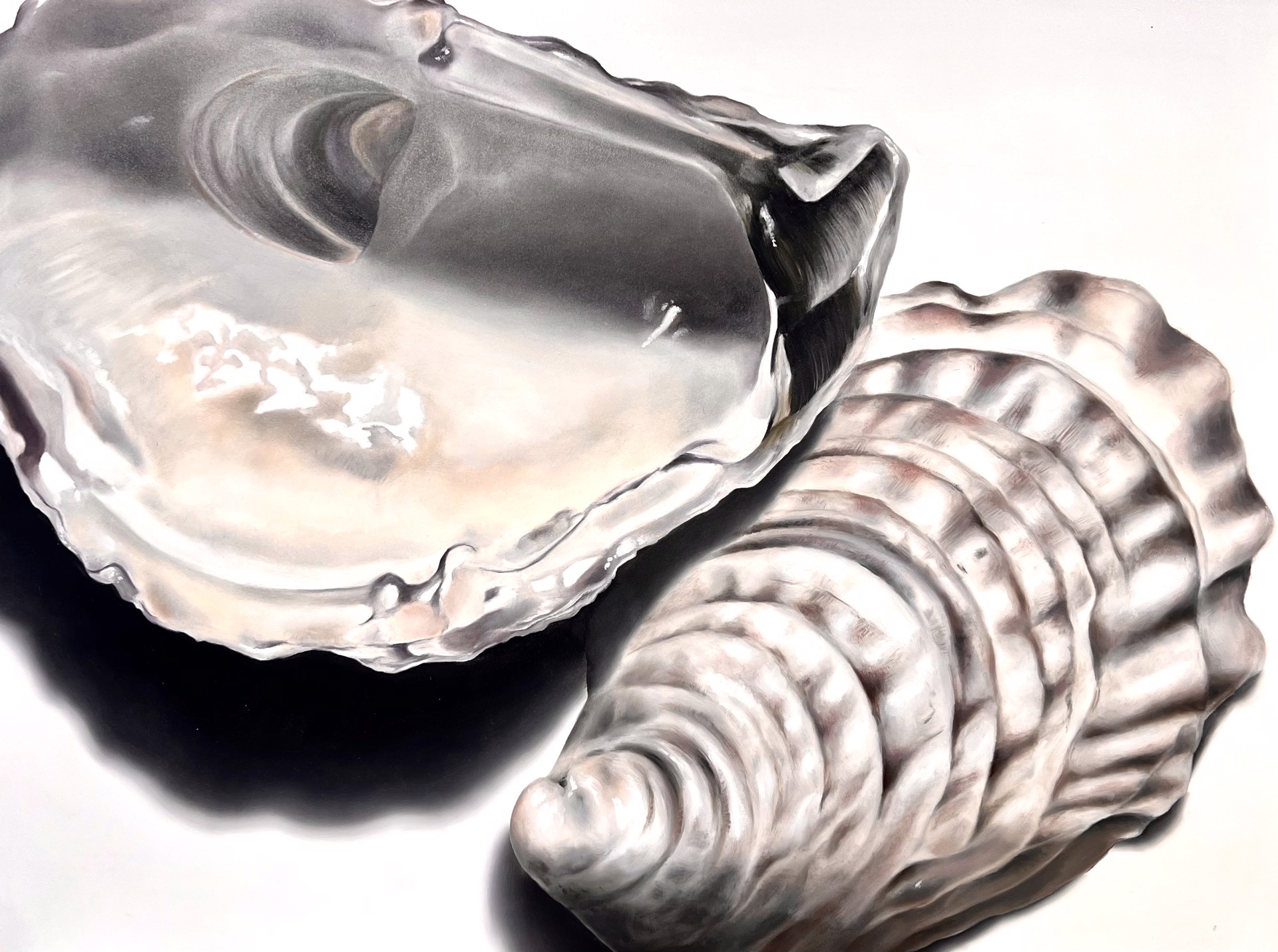 Oyster Duo No. 02 by Renee Levin