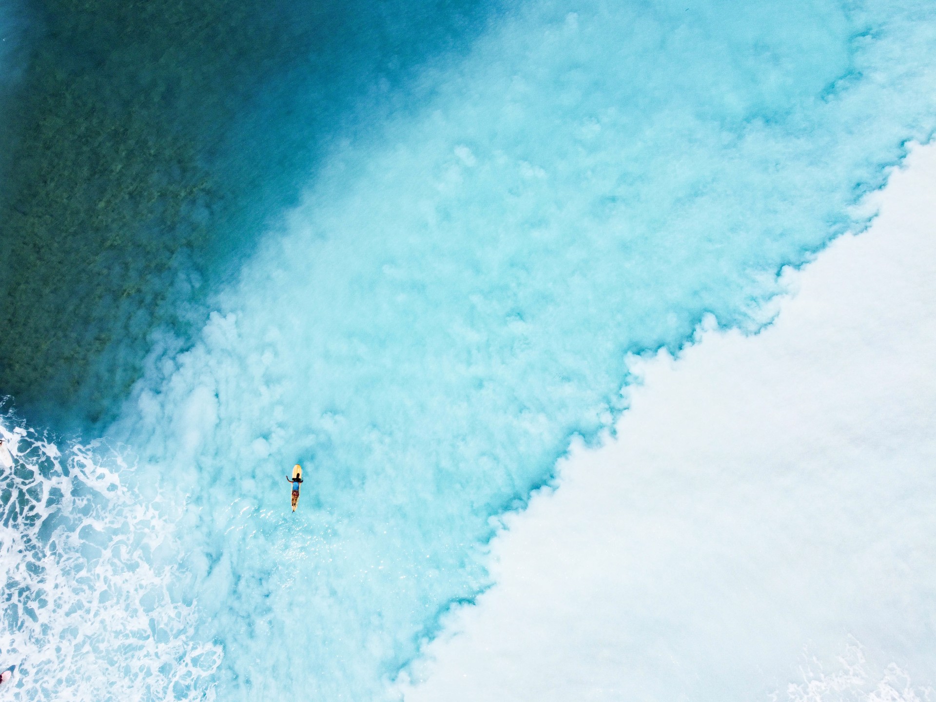 Surfer #12- Multiple Sizes Available Upon Request- Aerial Scapes Edition of 5 by Raffaele Ferrari