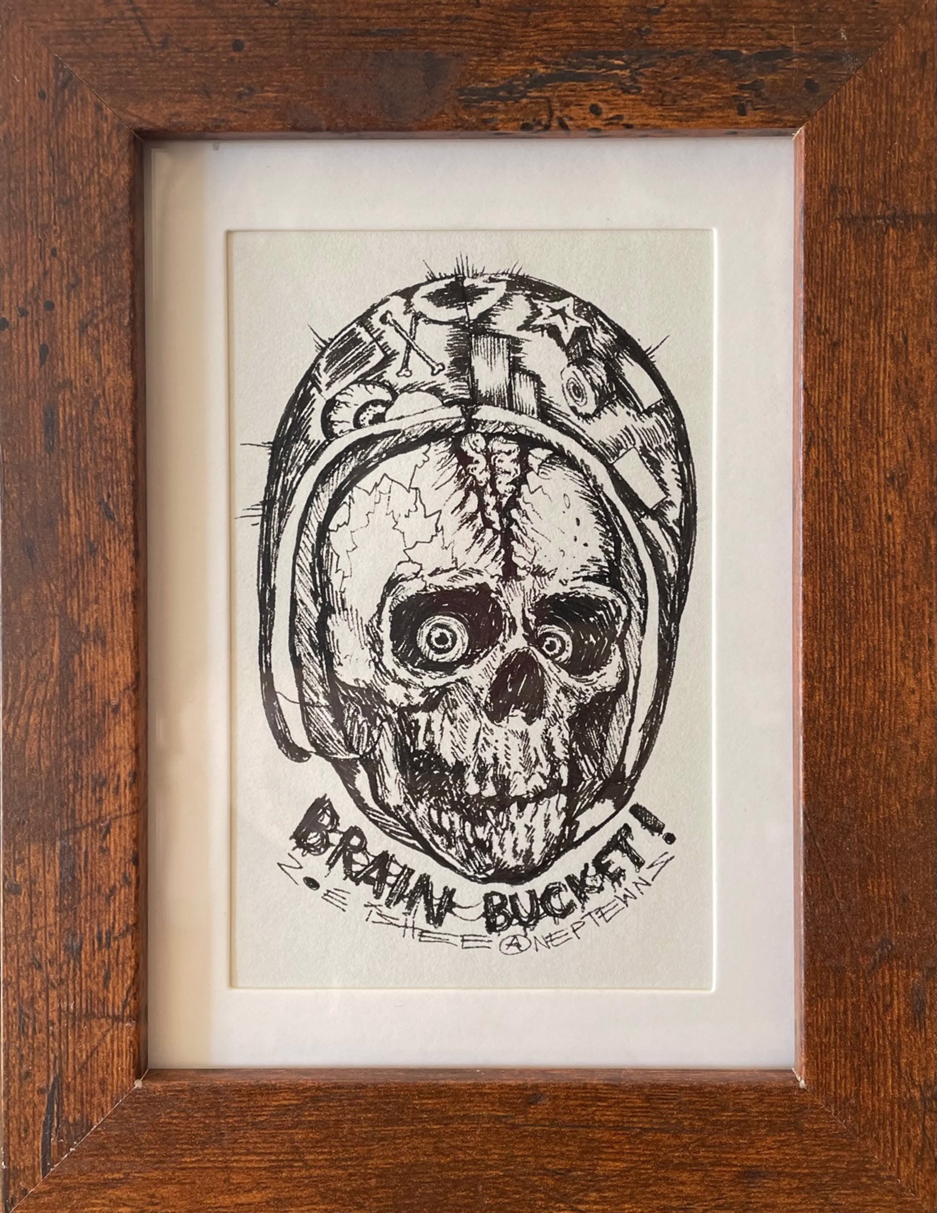 Brain Bucket by Zoe Ishee