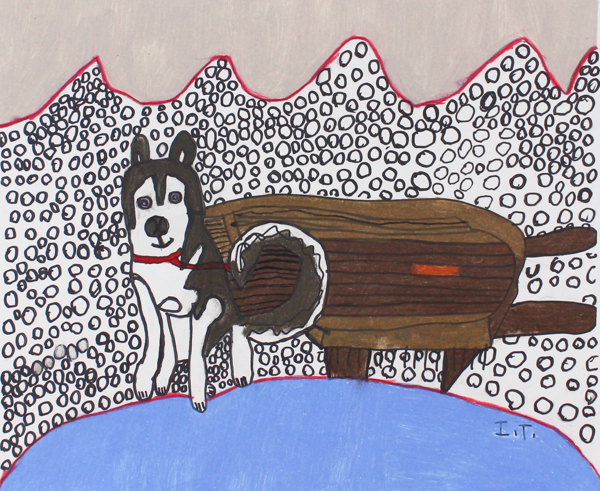 Sled Dog by Imani Turner