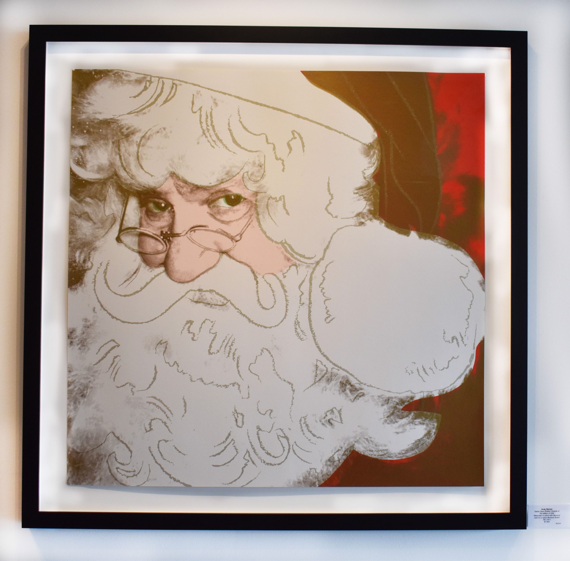 Santa Claus (After Warhol) by Andy Warhol