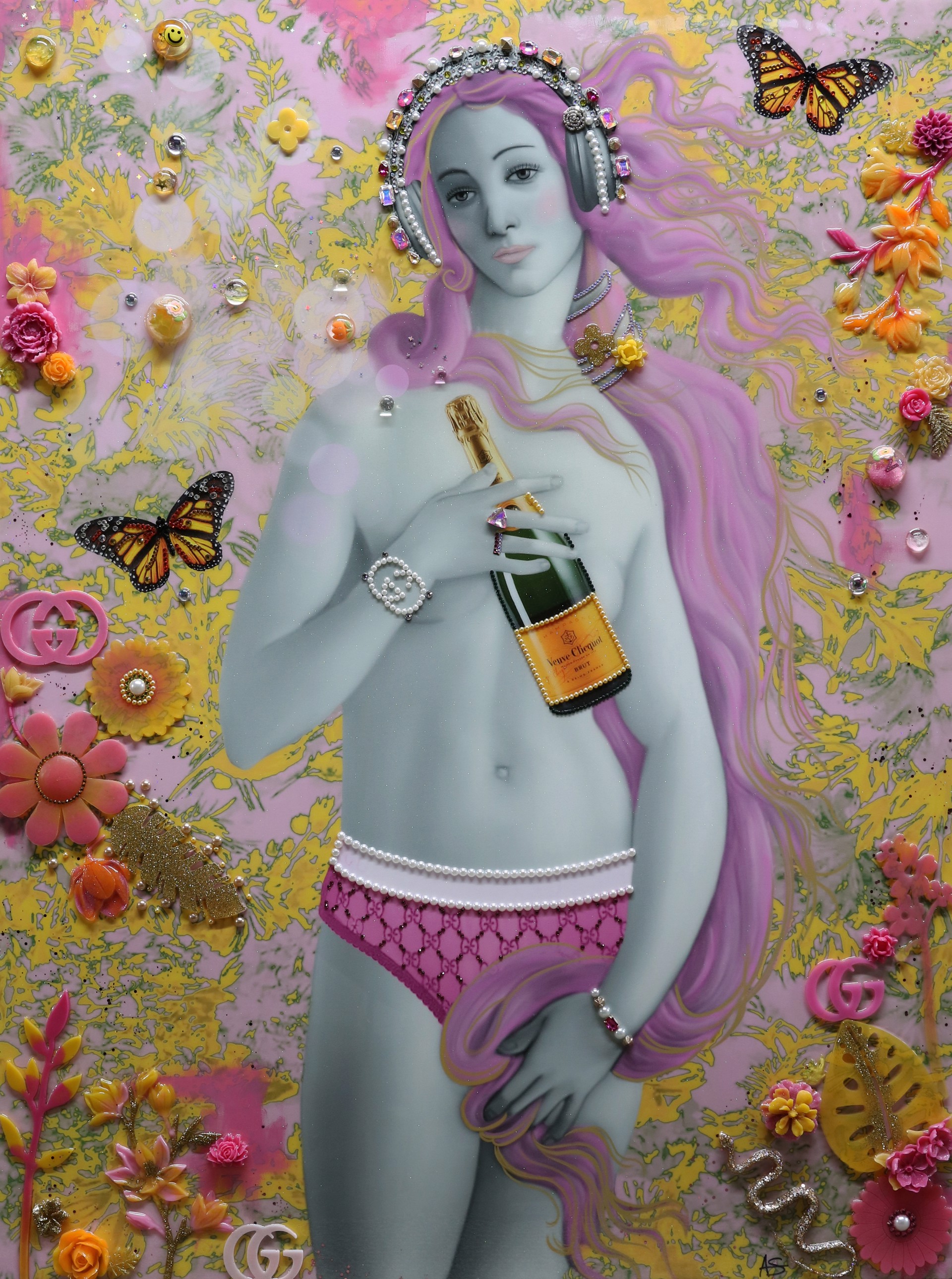 Champagne All Day (Venus) by Amy Shekhter