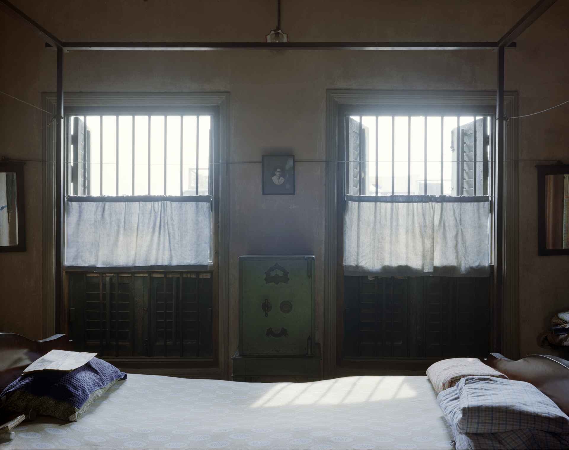 Safe in a Bedroom, Dawn House, North Kolkata by Laura McPhee