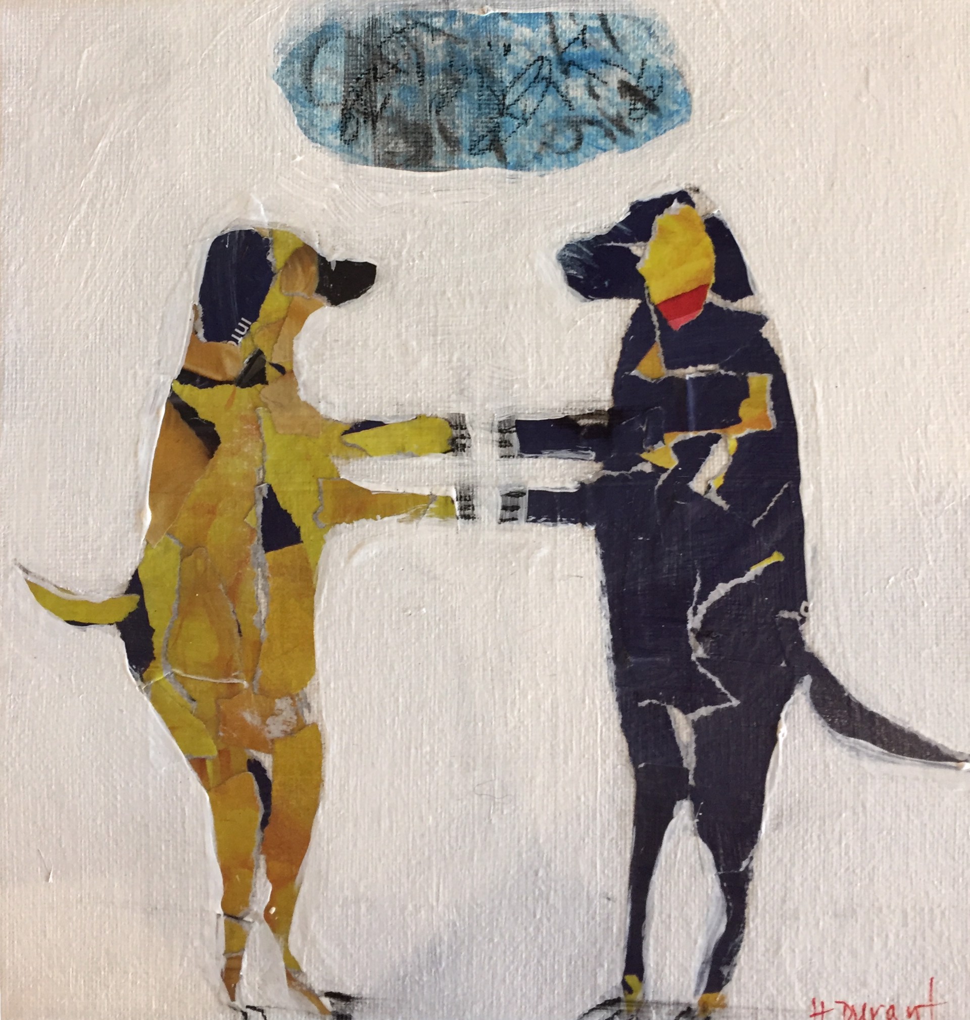 Dog Dialogues IV by Helen Durant