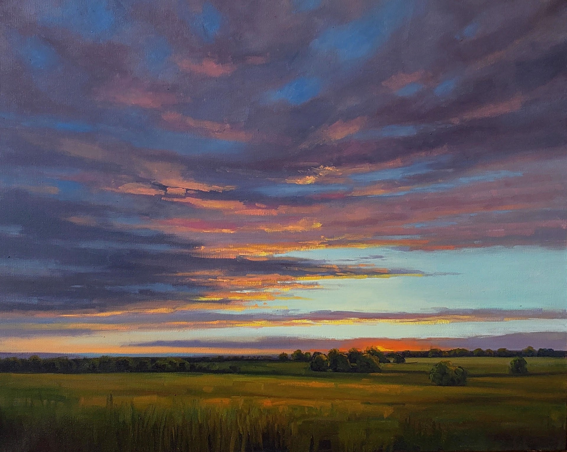 Peace Over the Prairie by Cristine Sundquist