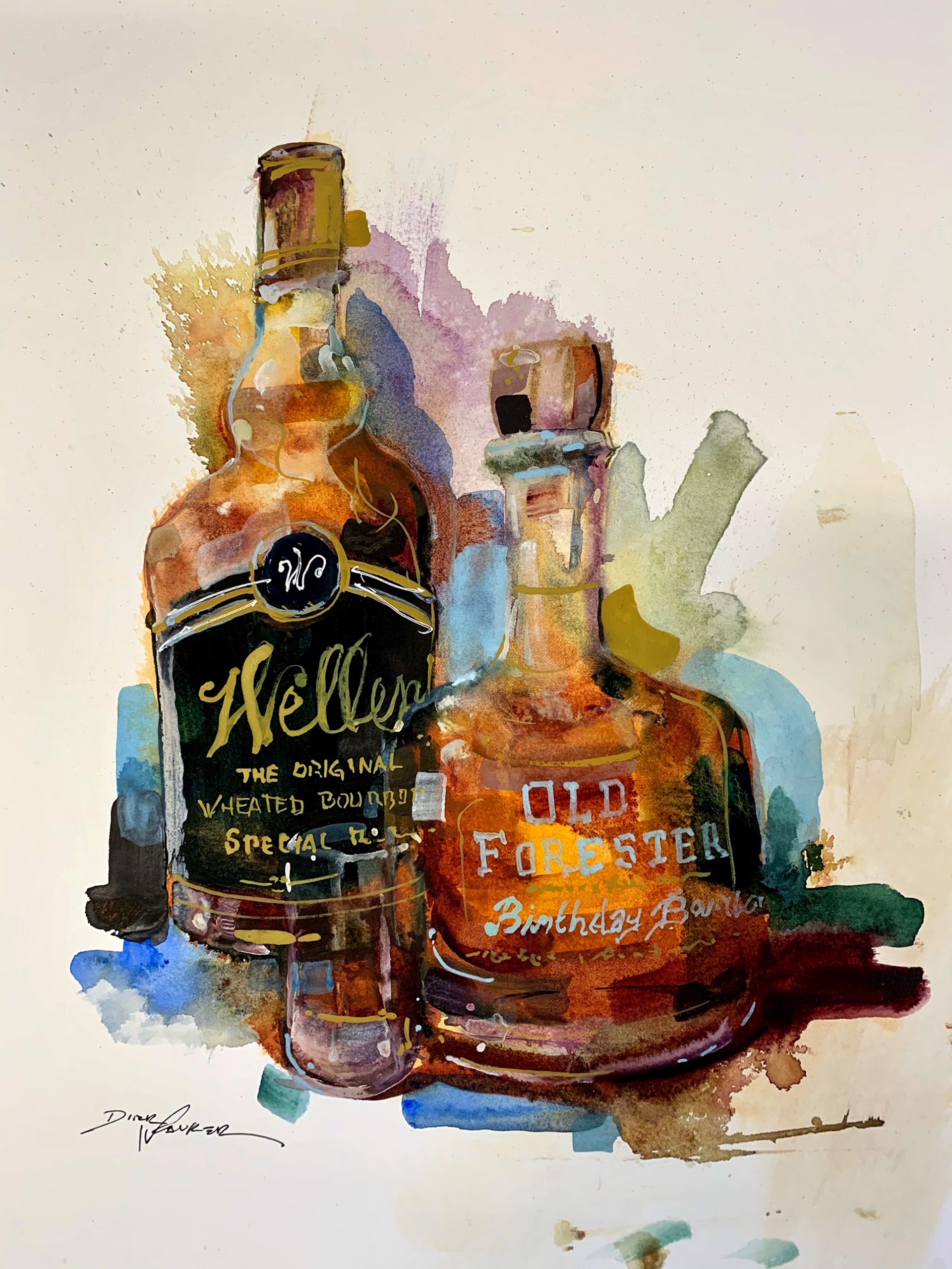 Birthday Bourbon by Dirk Walker