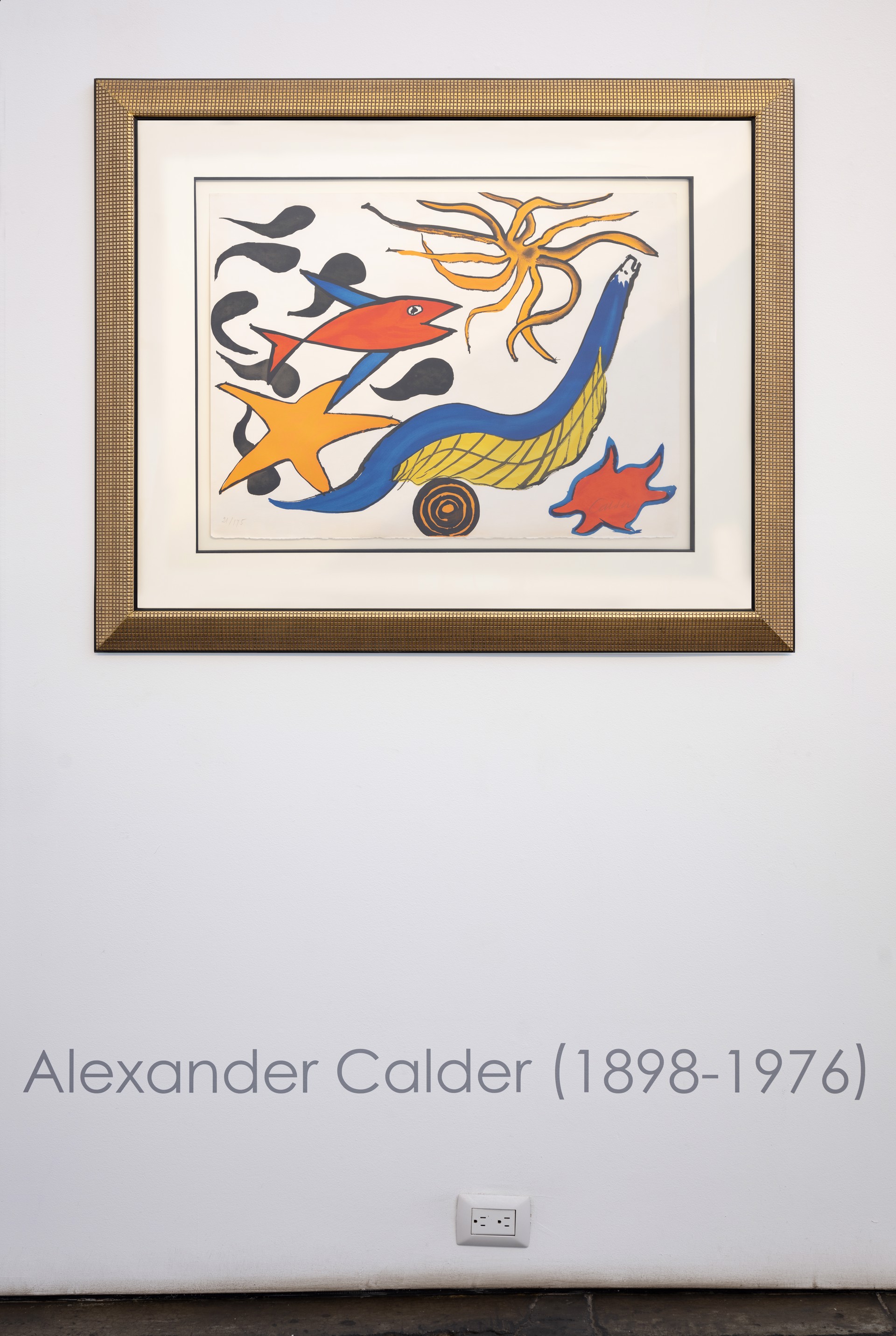 Sea Creatures - Star by Alexander Calder