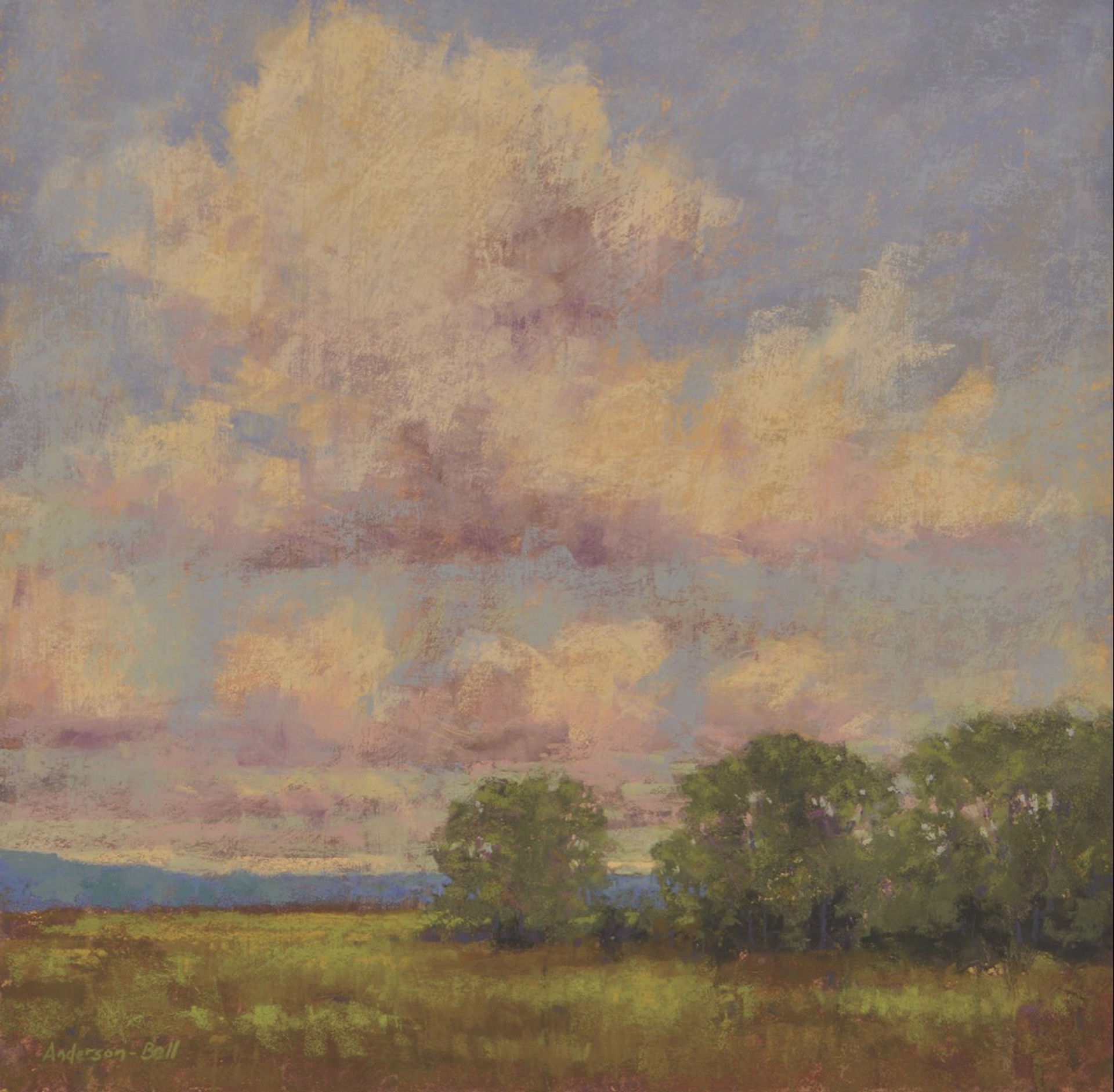 Slow Moving Summer Clouds by Andrew Anderson-Bell