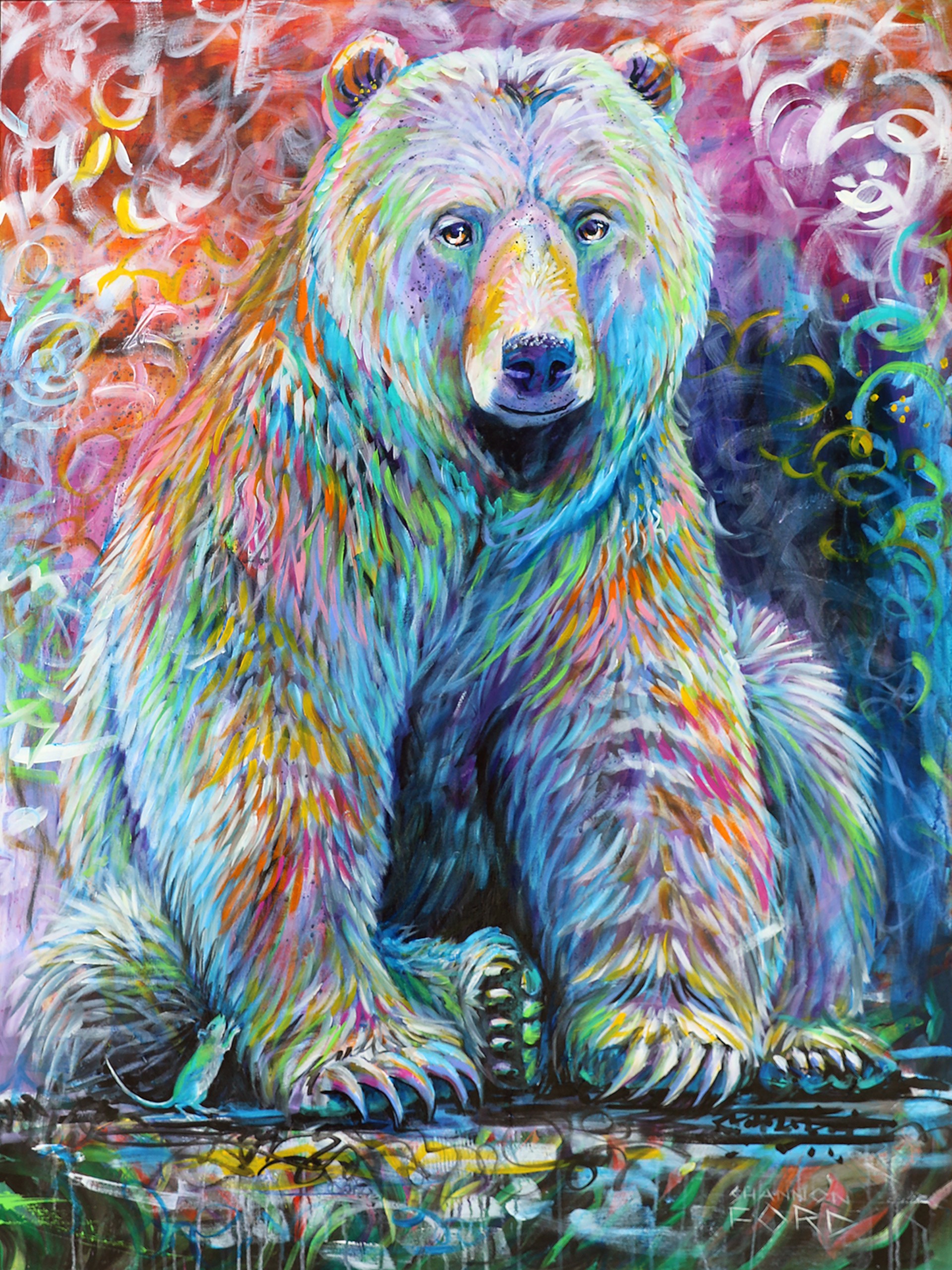 Some Bears Like Some Time Alone, with Time to Think and Space to Roam by Shannon Ford