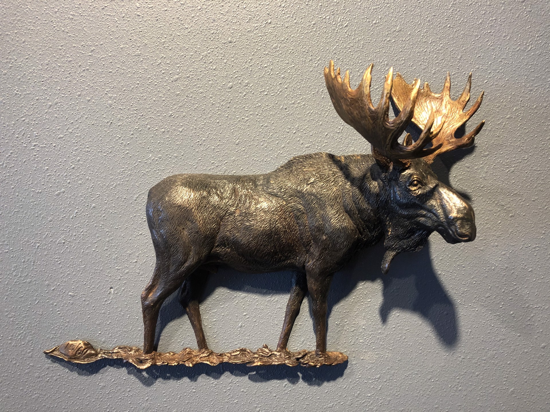 River Horse (Moose Wall Hanging) by Tim Whitworth