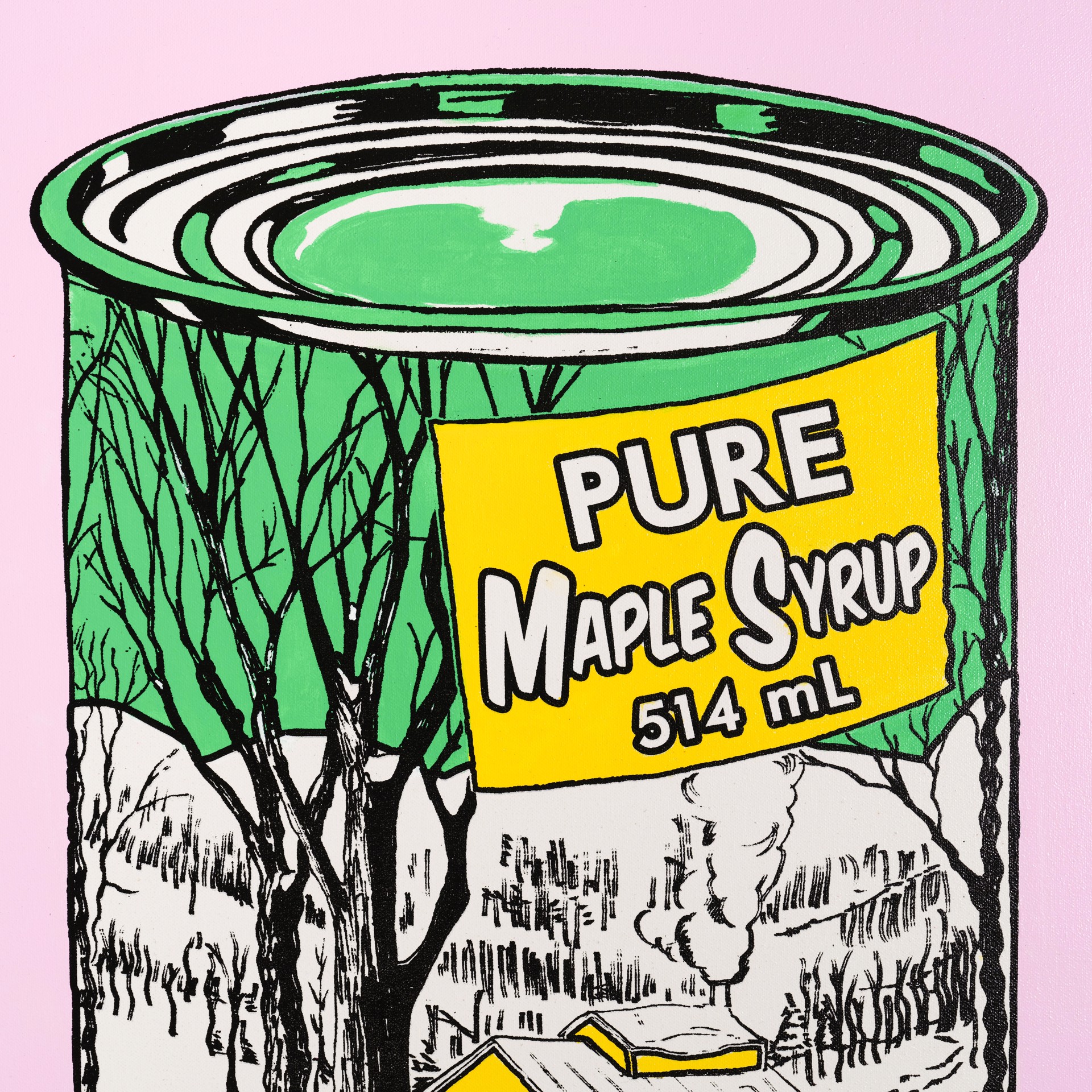 Maple Syrup (Pink/Green) by Whatisadam