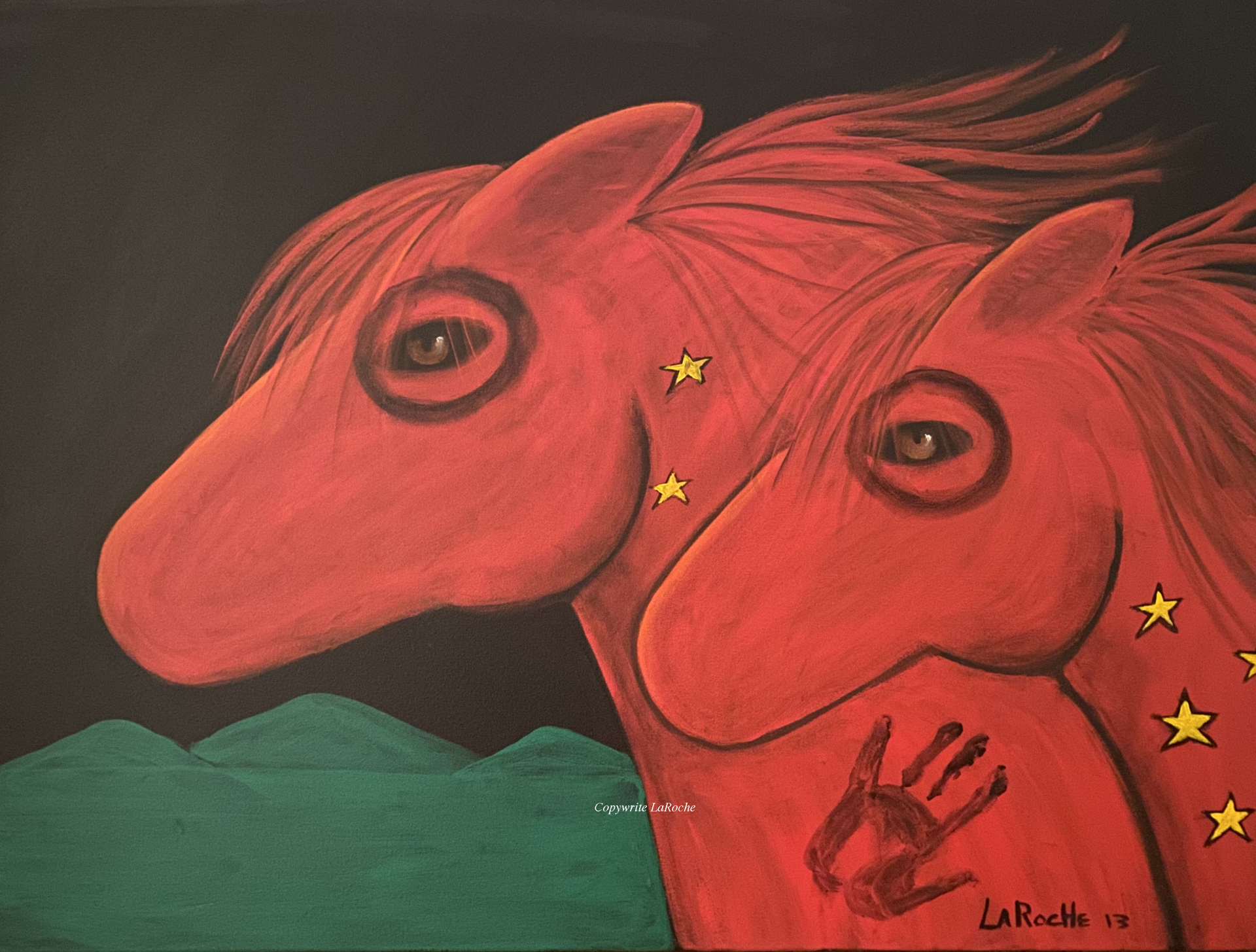 PAINTED PONIES by Carole LaRoche