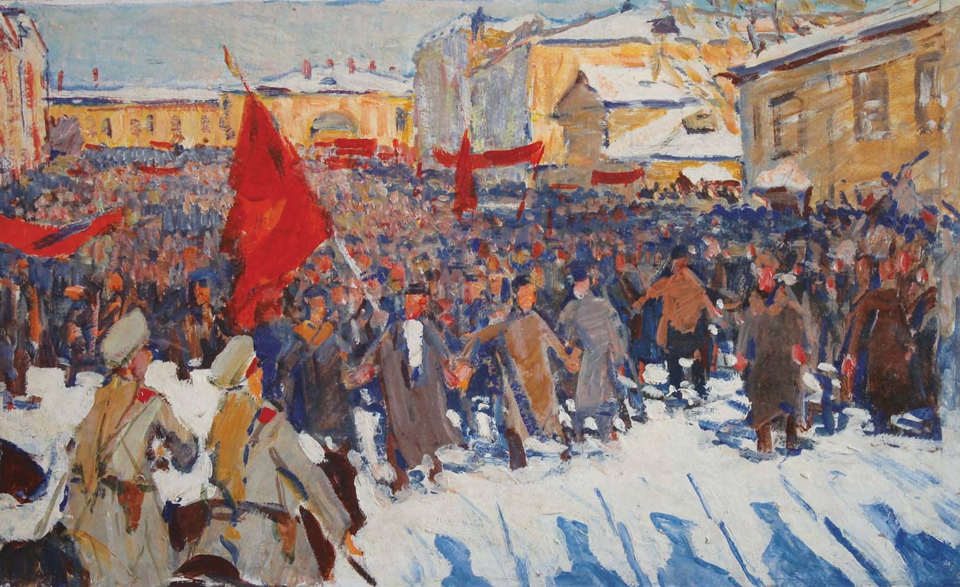 Etude to Revolution of 1905 by Vladimir Sharshakov