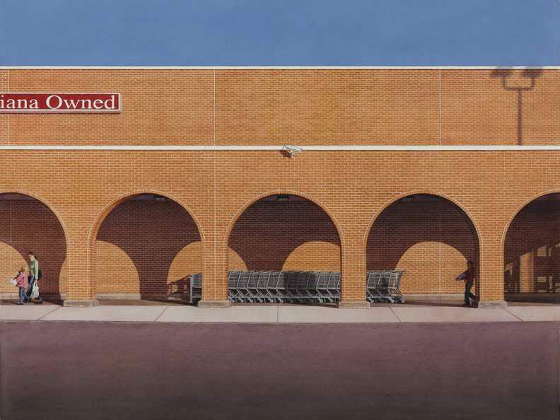 Arches with Shopping Carts by Stephan Hoffpauir