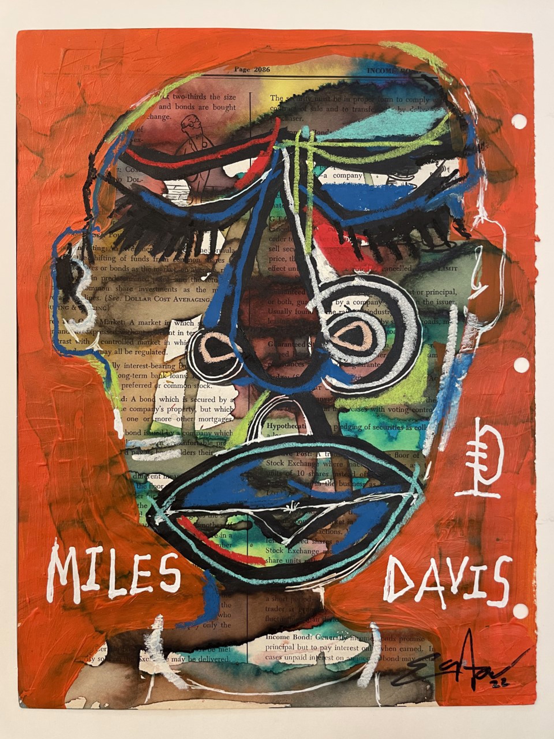 "Miles Davis" by Easton Davy