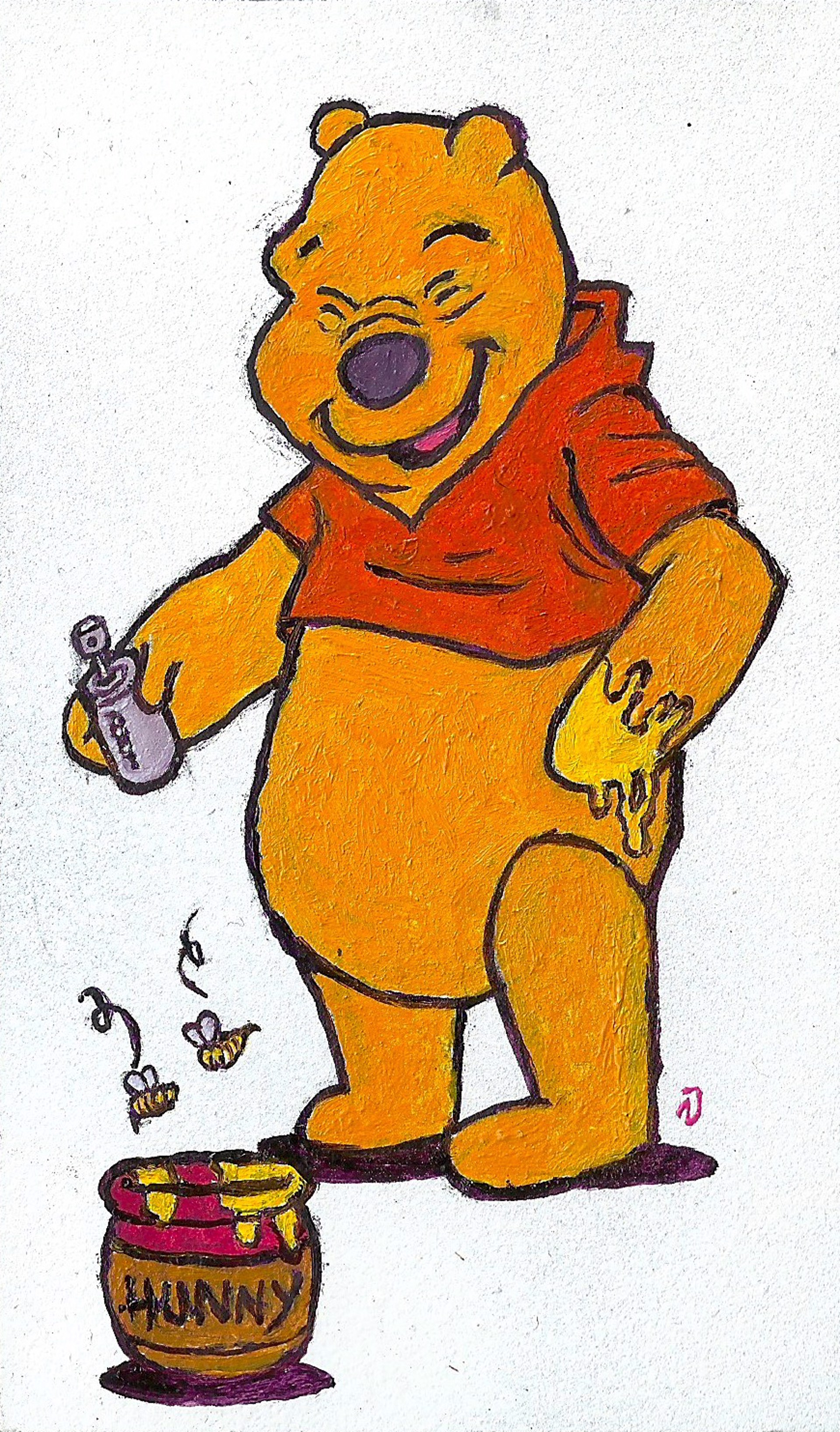Winnie The Pooh by Delton Demarest