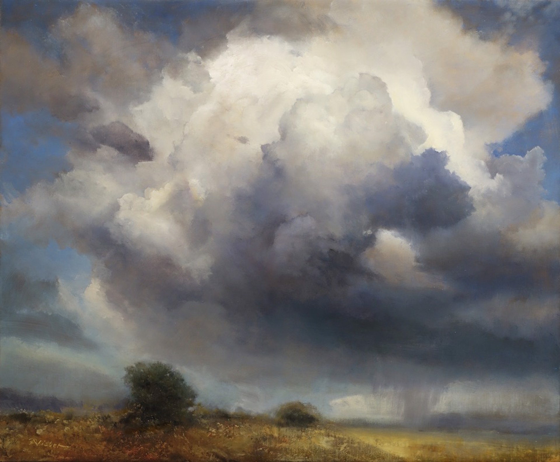 Storm at Pecos by P.A. Nisbet