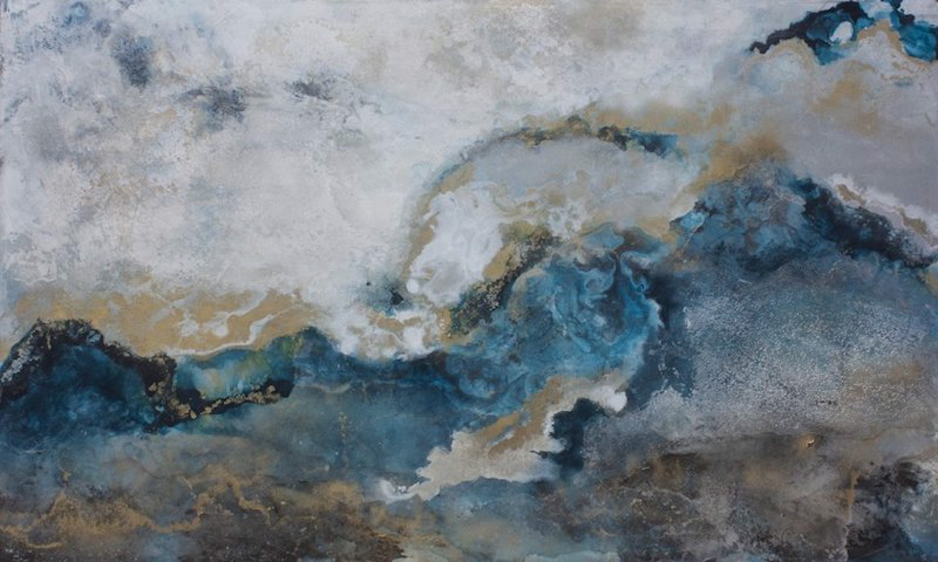 Ice Flow 1 by Sheryl Daane Chesnut
