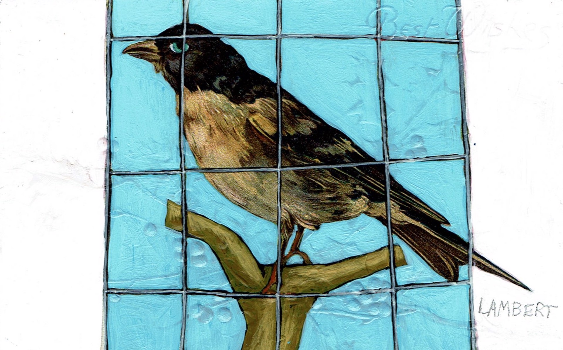 Caged Bird by David Lambert