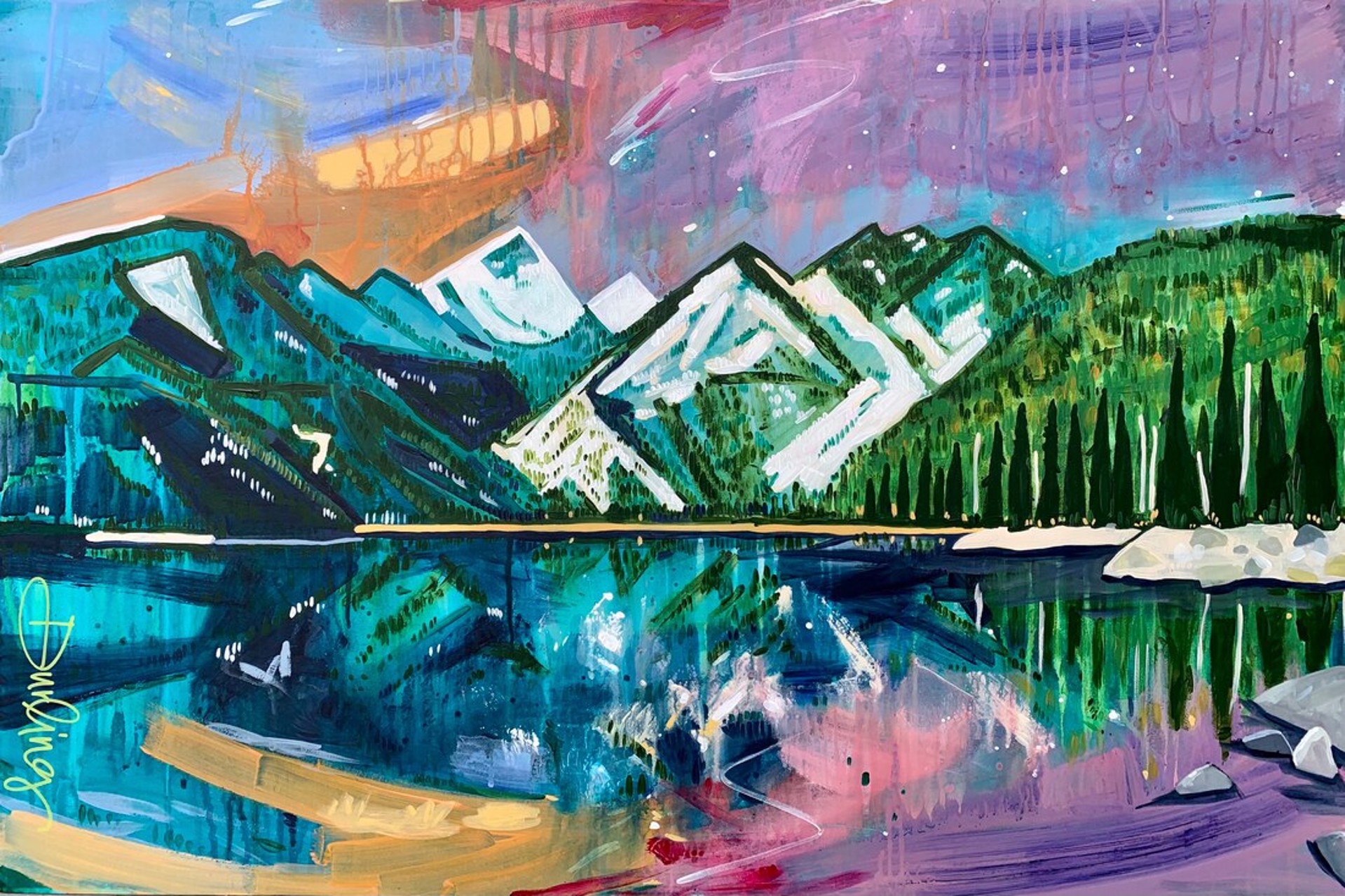 Electric Summerlight by Alissa Durling