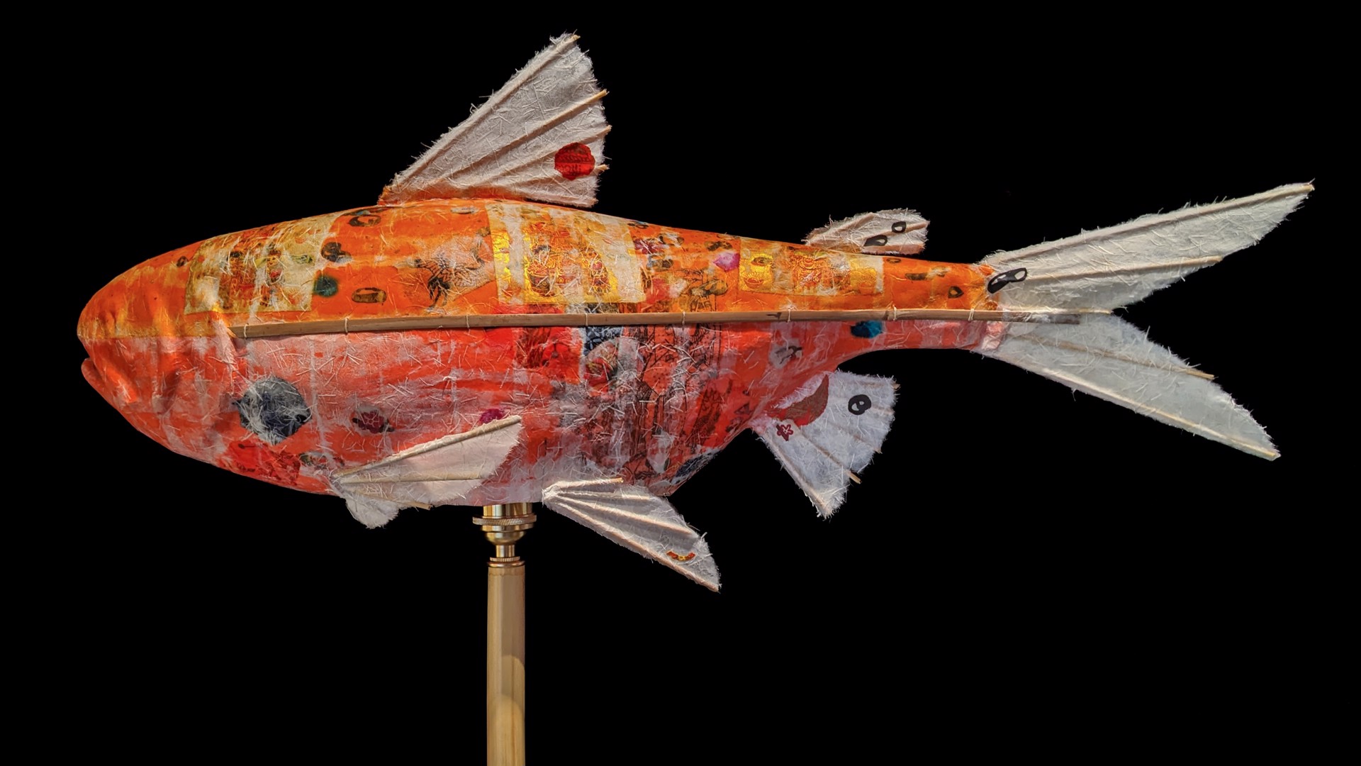 Red Prayer Salmon by Elaine Hanowell
