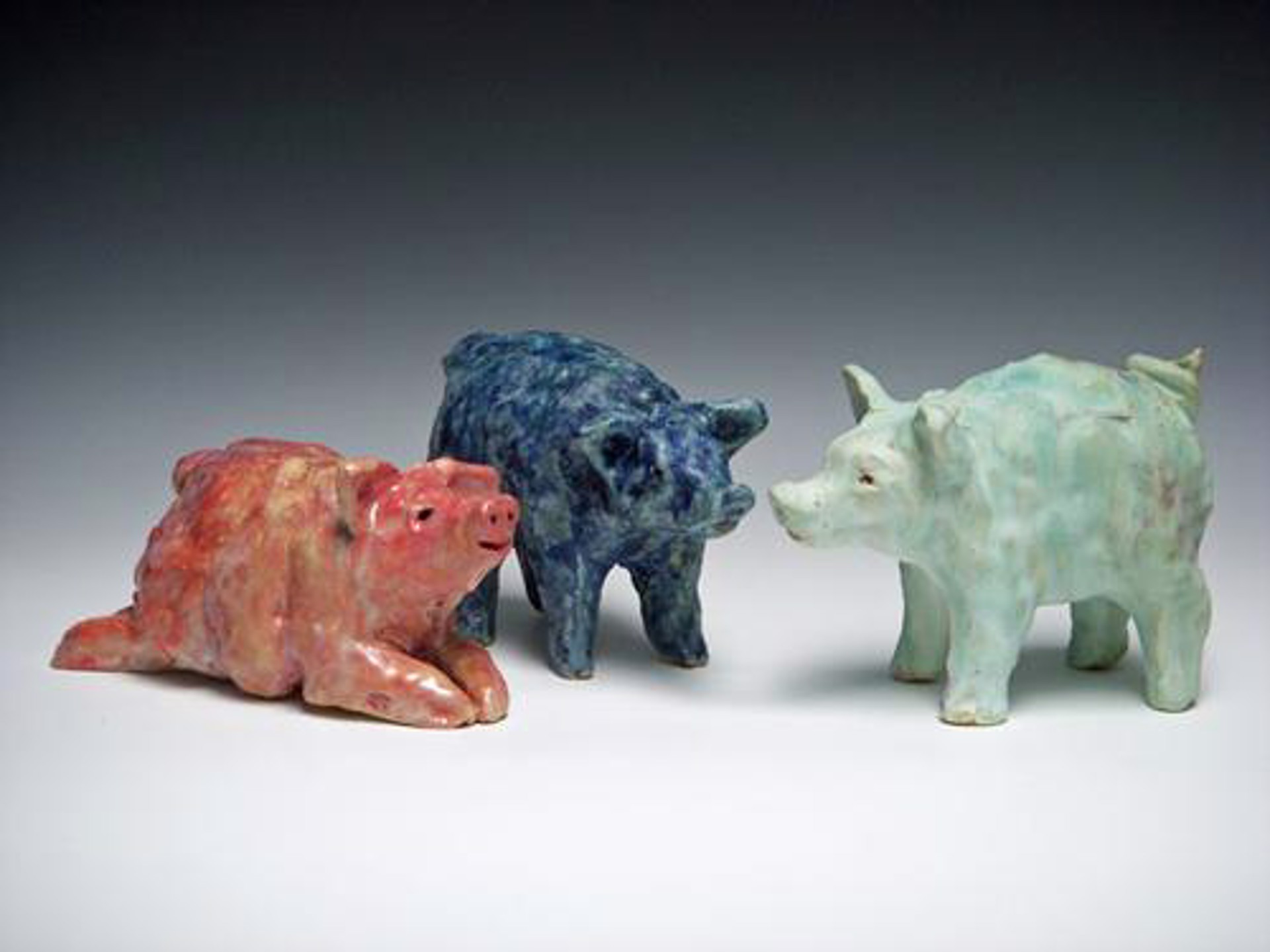 Piggles 5 series (priced per piece) by Kari Rives