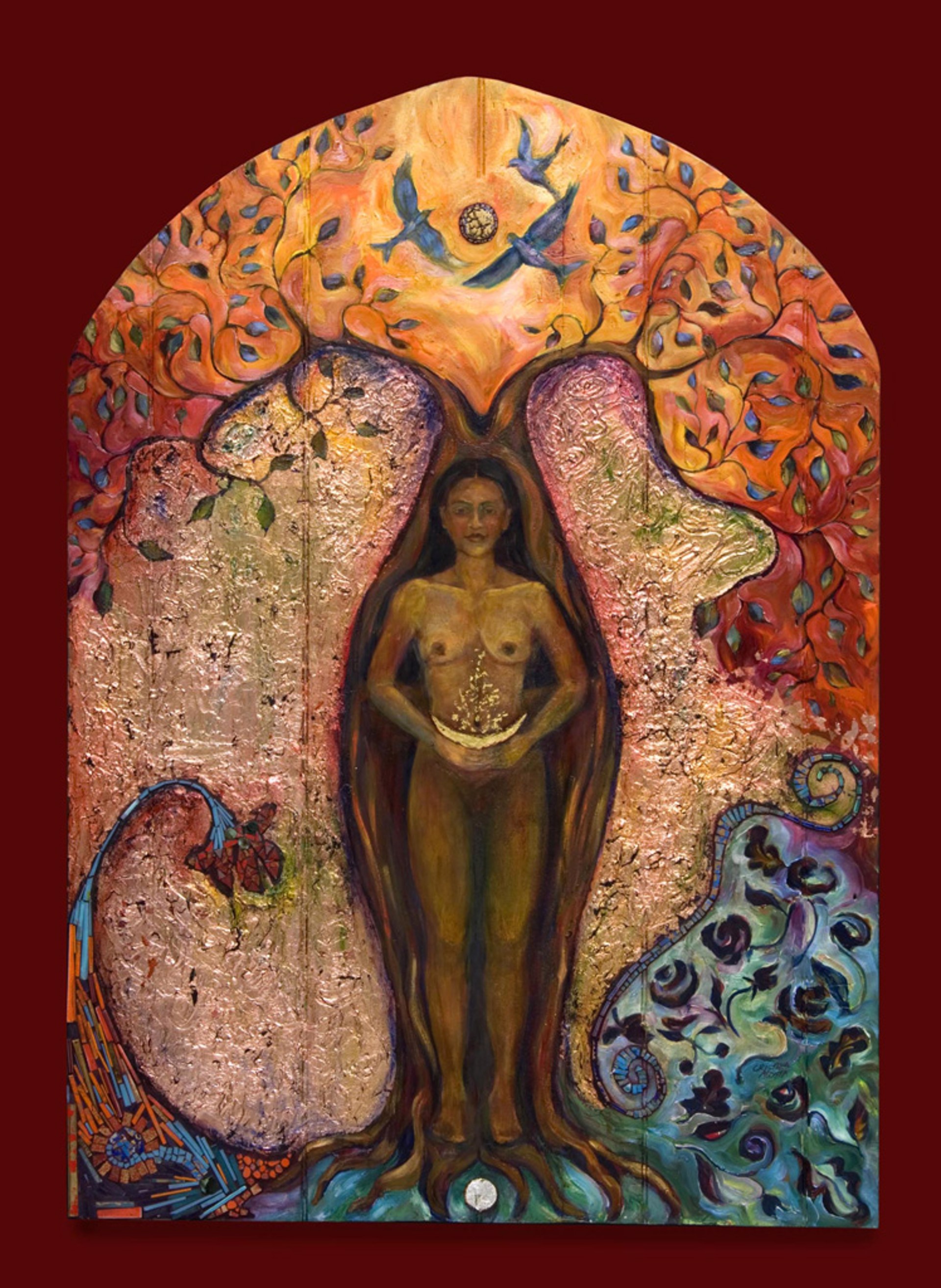 Eve and the Tree of Knowldege by Cristina Acosta