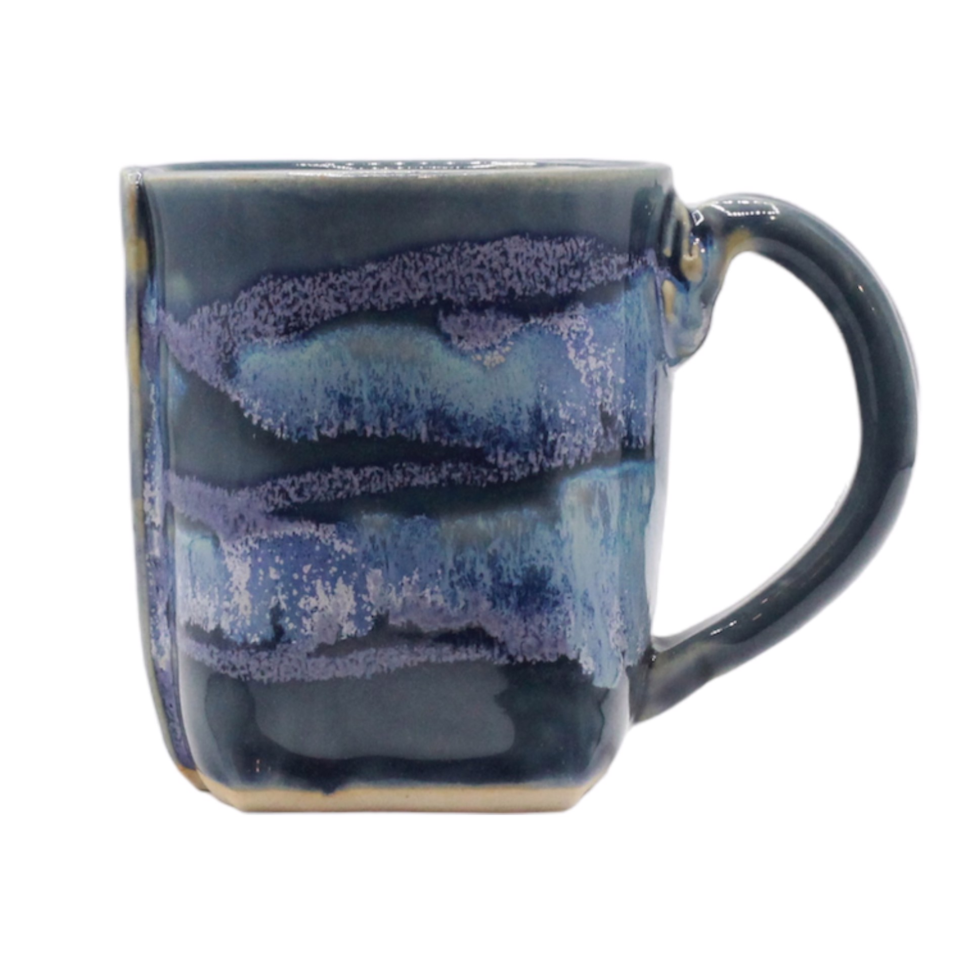 Blue Drip Mug by Colleen Deiss