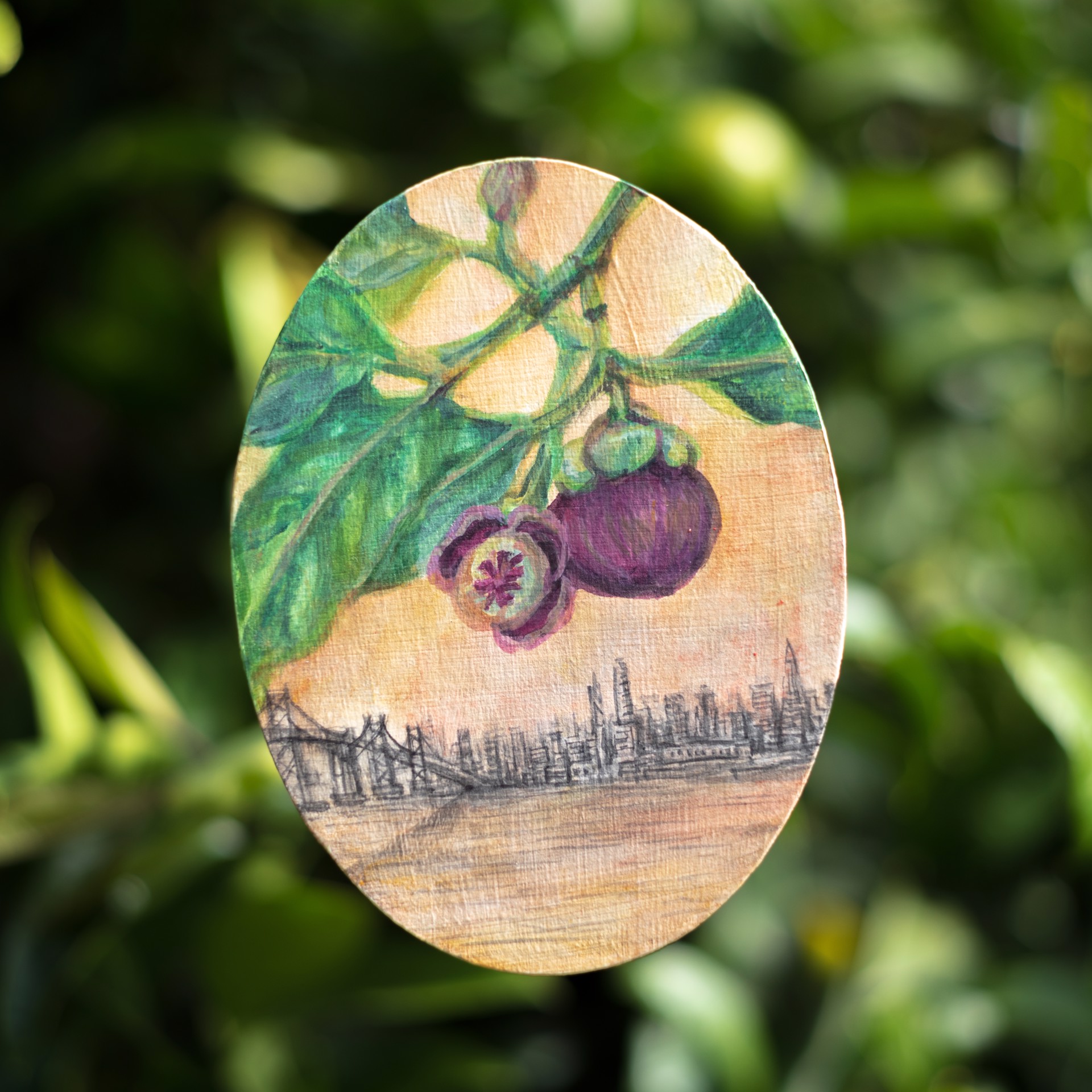 Perpetual Foreigner Mangosteen by Cindy Shih