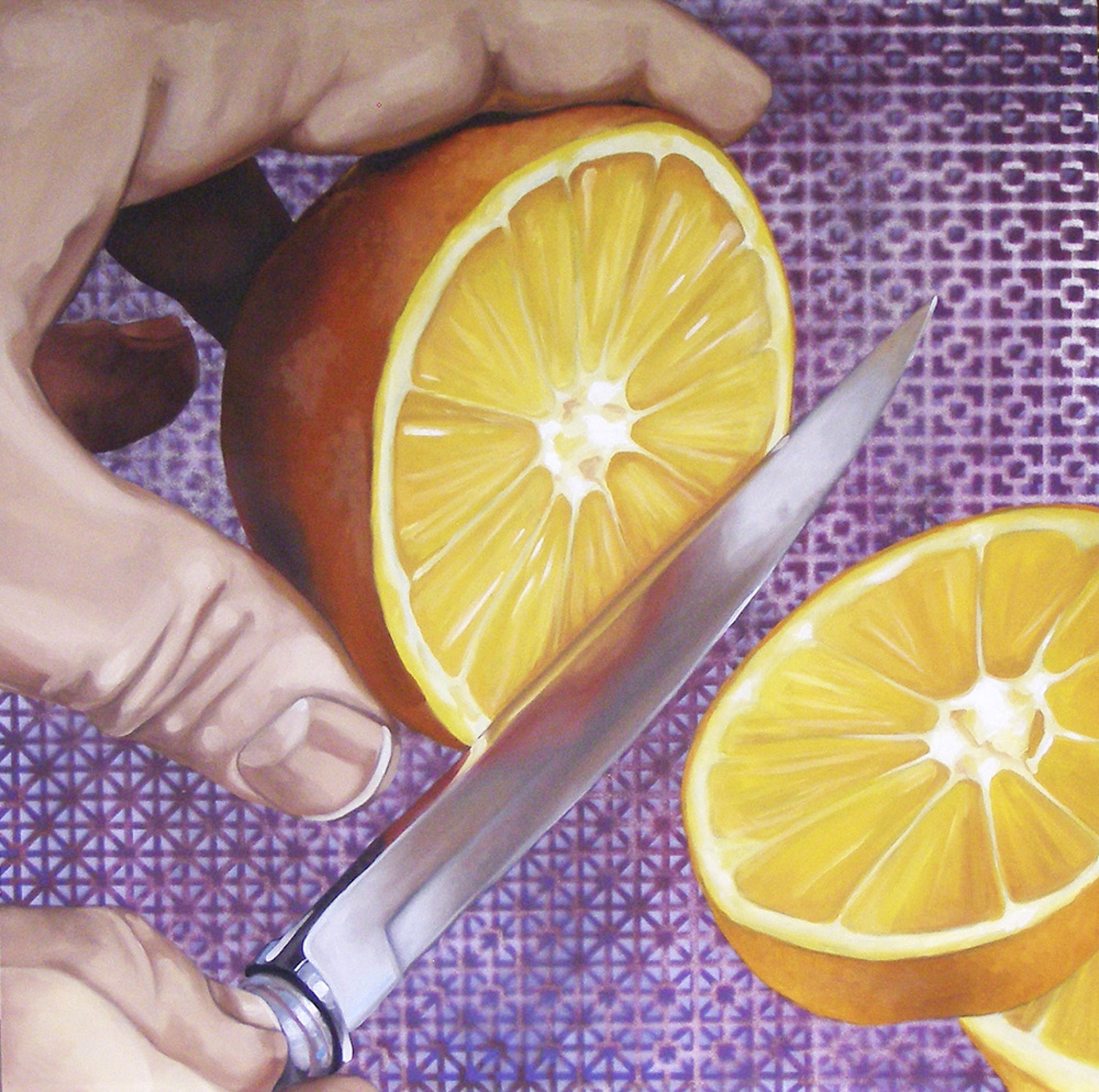 Orange slice by Jessie Boone