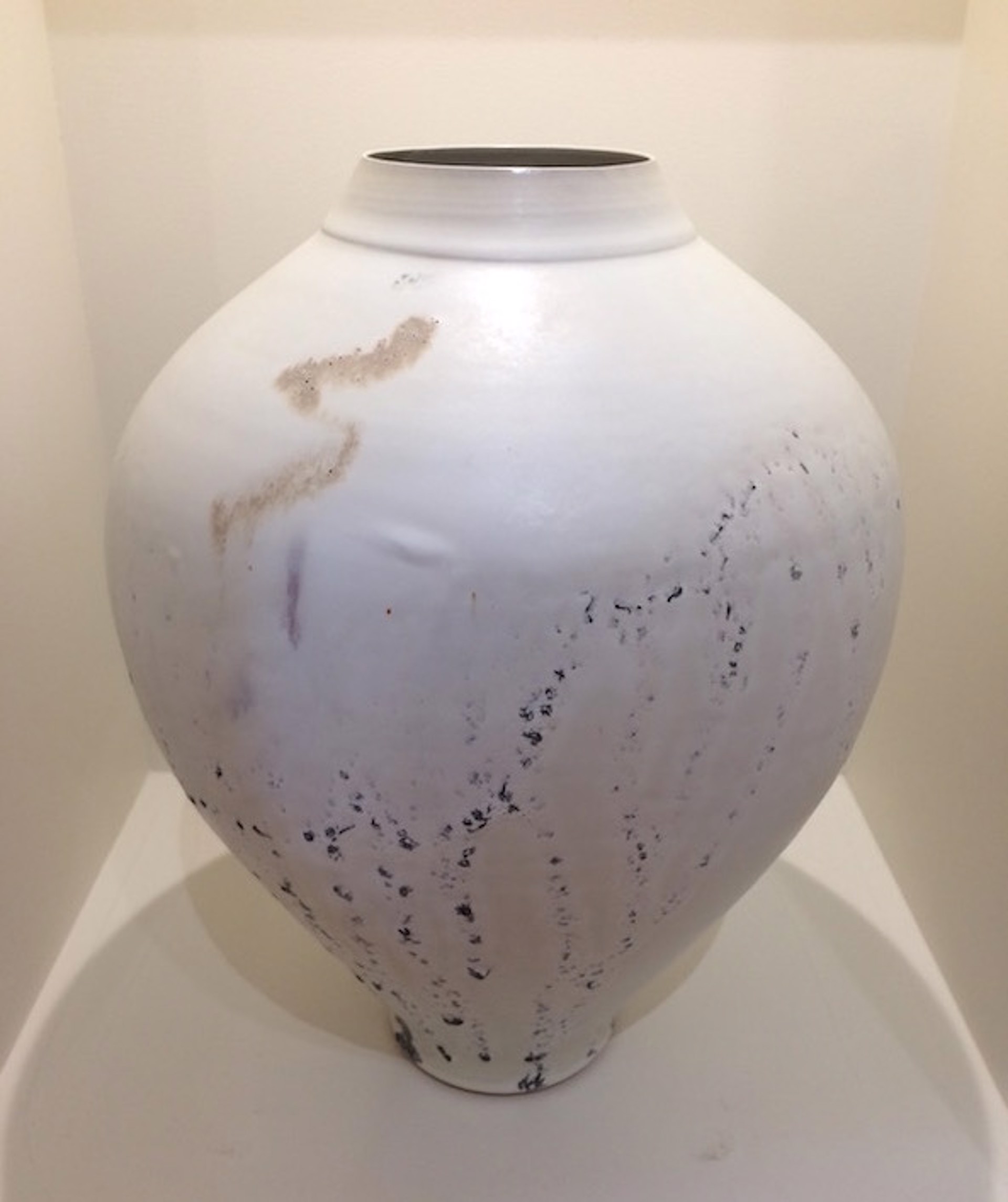 Large White Vase by Kayo O'Young